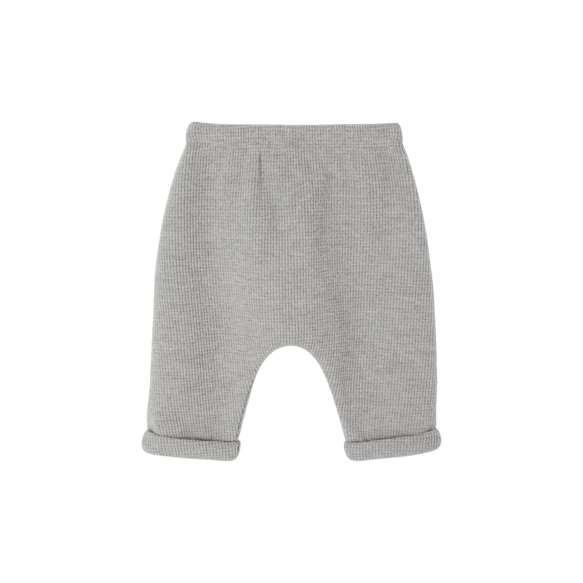 Pantalon naissance gris chiné, VERTBAUDET