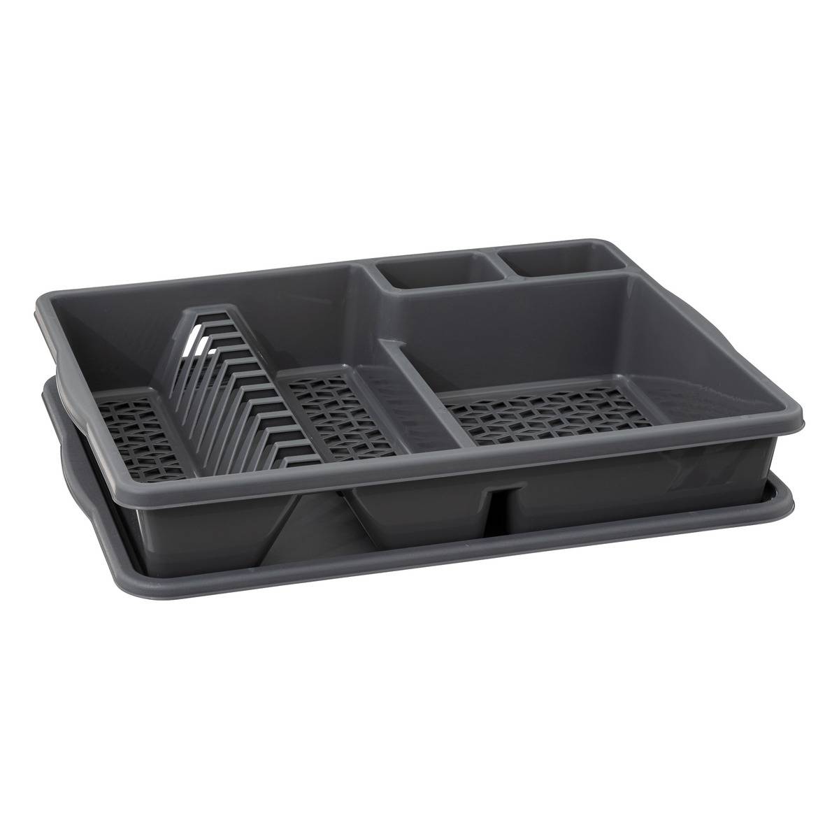 Égouttoir 1 niveau ESSENTIELS anthracite, 5FIVE SIMPLY SMART