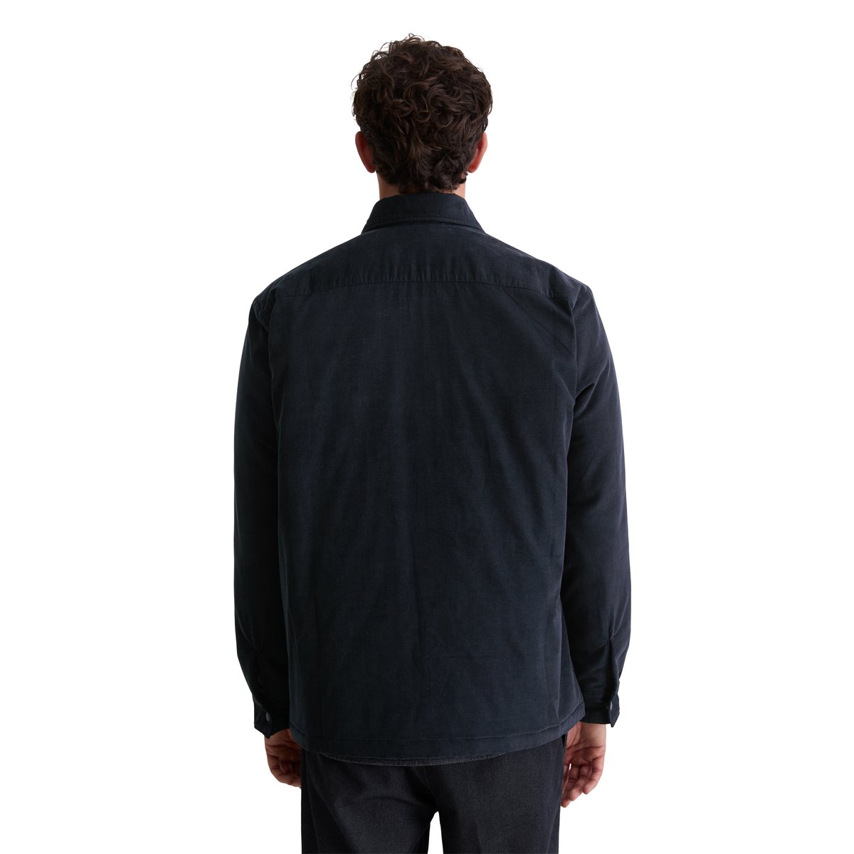 Survêtement en velours côtelé avec un léger rembourrage bleu foncé, MARC O'POLO