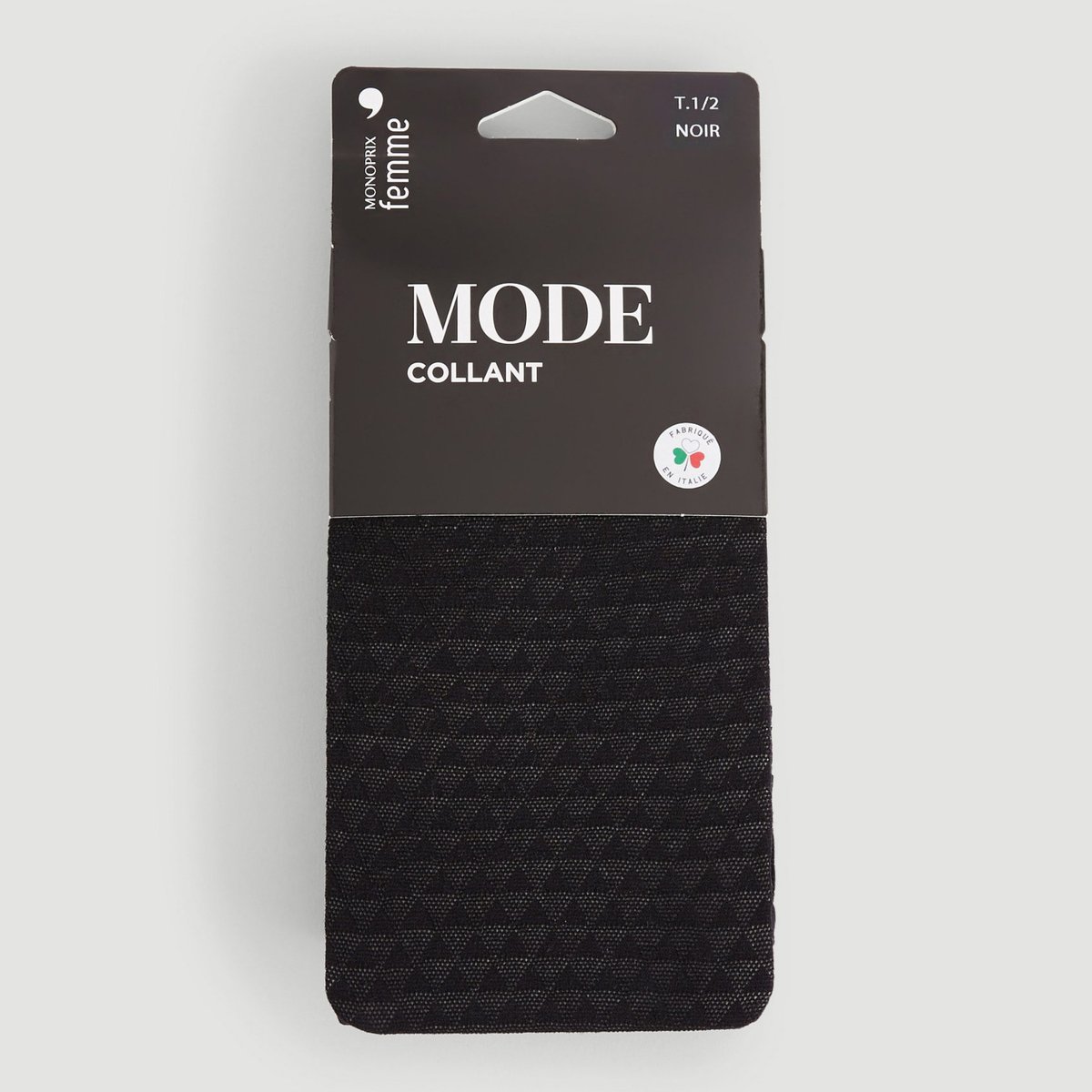 Collant triangle noir, MONOPRIX