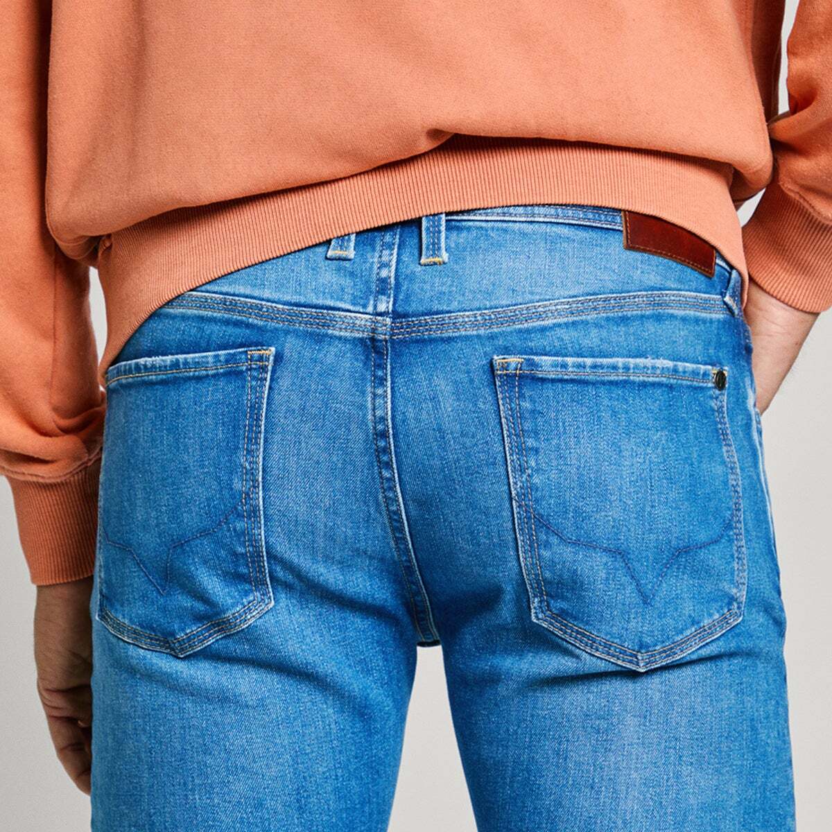 Jean Coupe Slim, Taille Moyenne - Hatch jean, PEPE JEANS