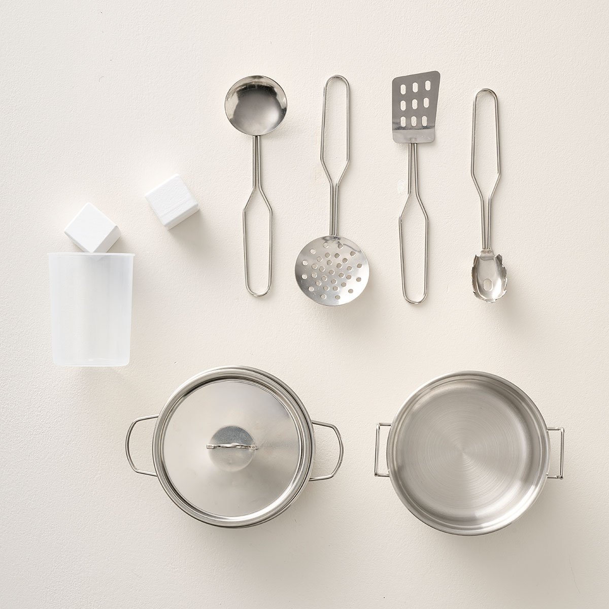 Cuisine en bois enfant XL «Noisette» – 9 accessoires incl. NOISETTE beige, PETITE AMELIE
