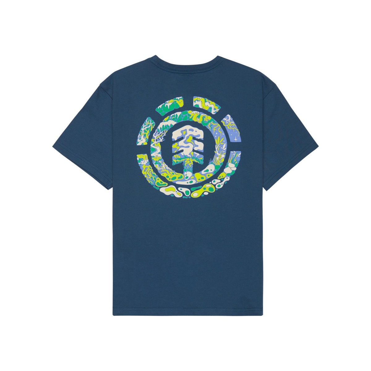 T-Shirt à manches courtes SWAMPS bleu dark denim, ELEMENT