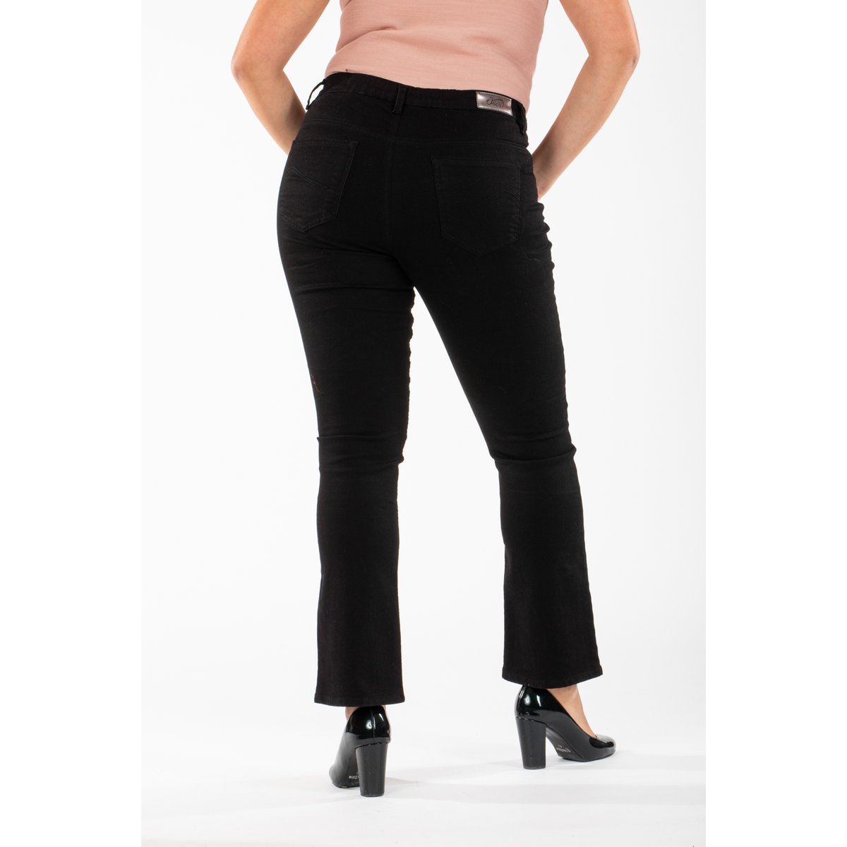 Jeans bootcut OBBO3 noir, OBER