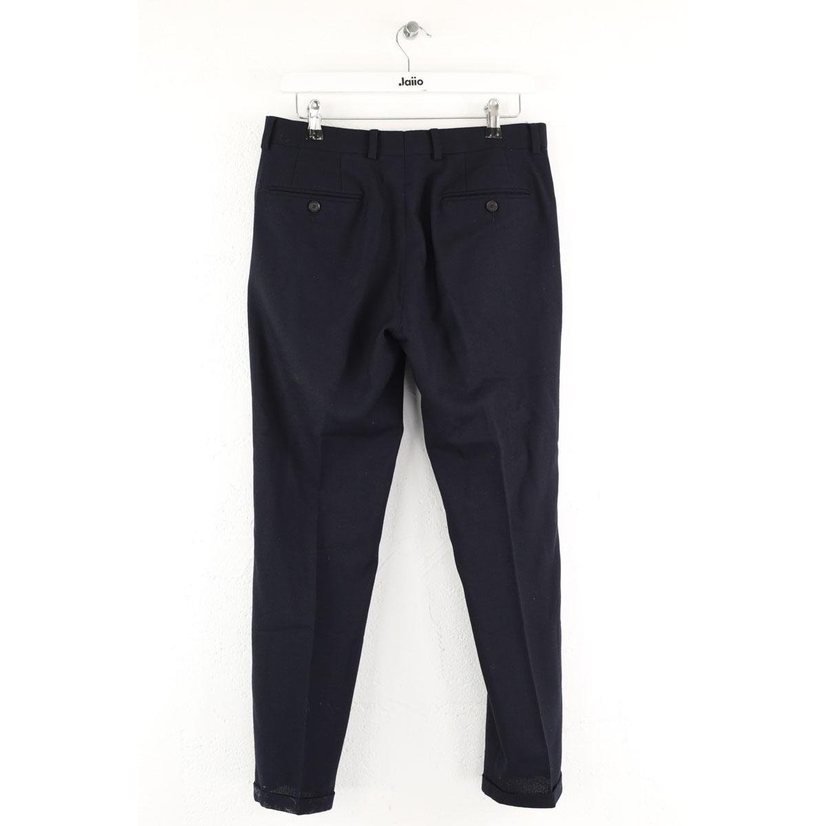 Pantalon droit - Très Bon État marine, SANDRO