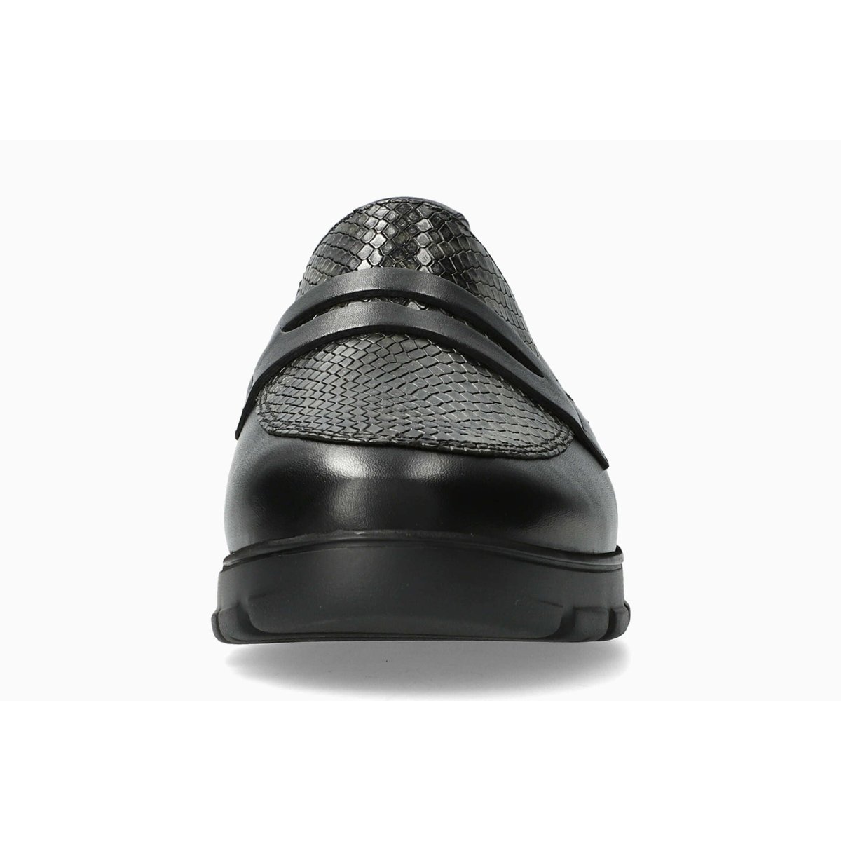 Mocassins en cuir CARIMA noir 5149, MEPHISTO
