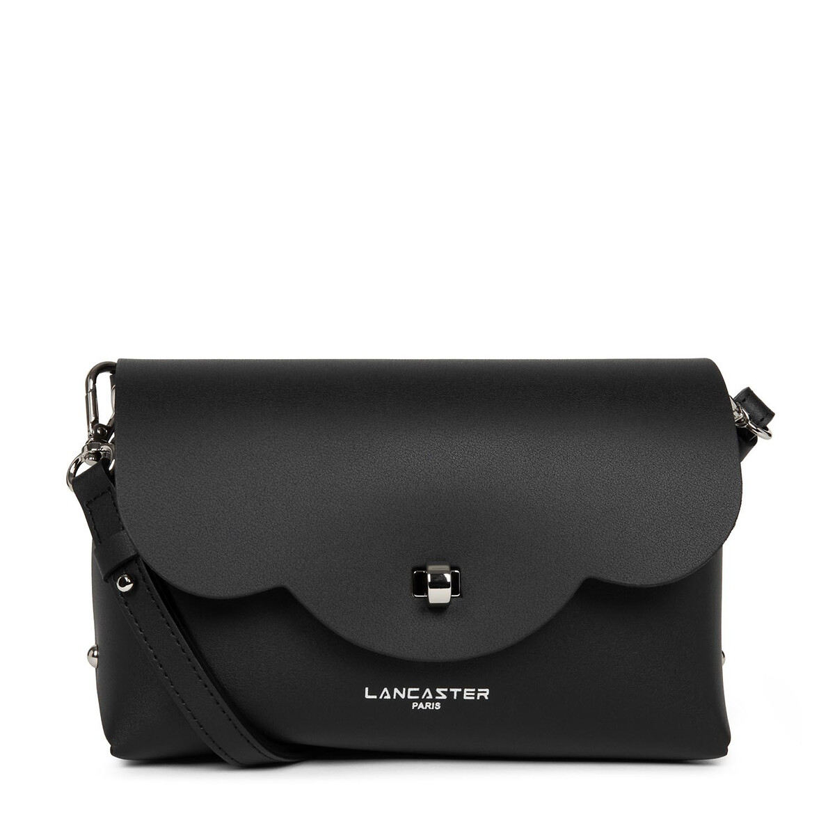 Sac trotteur, Made in France PUR & ELEMENT CITY noir/doré, LANCASTER