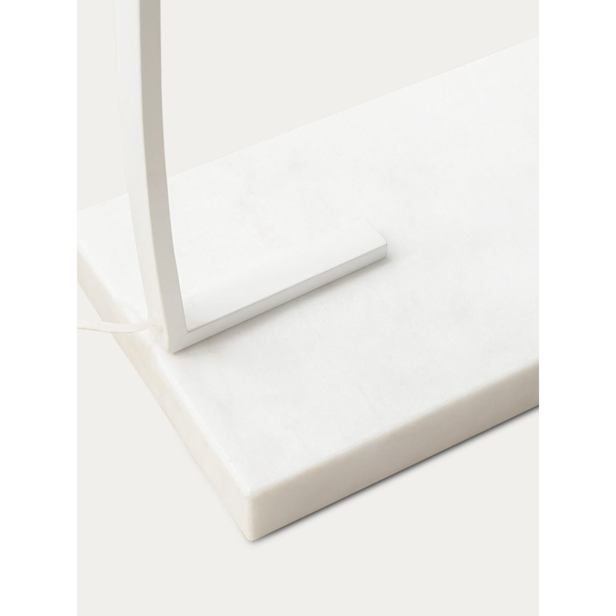 Lampe sur pied Métal - ARCH blanc, KENAY