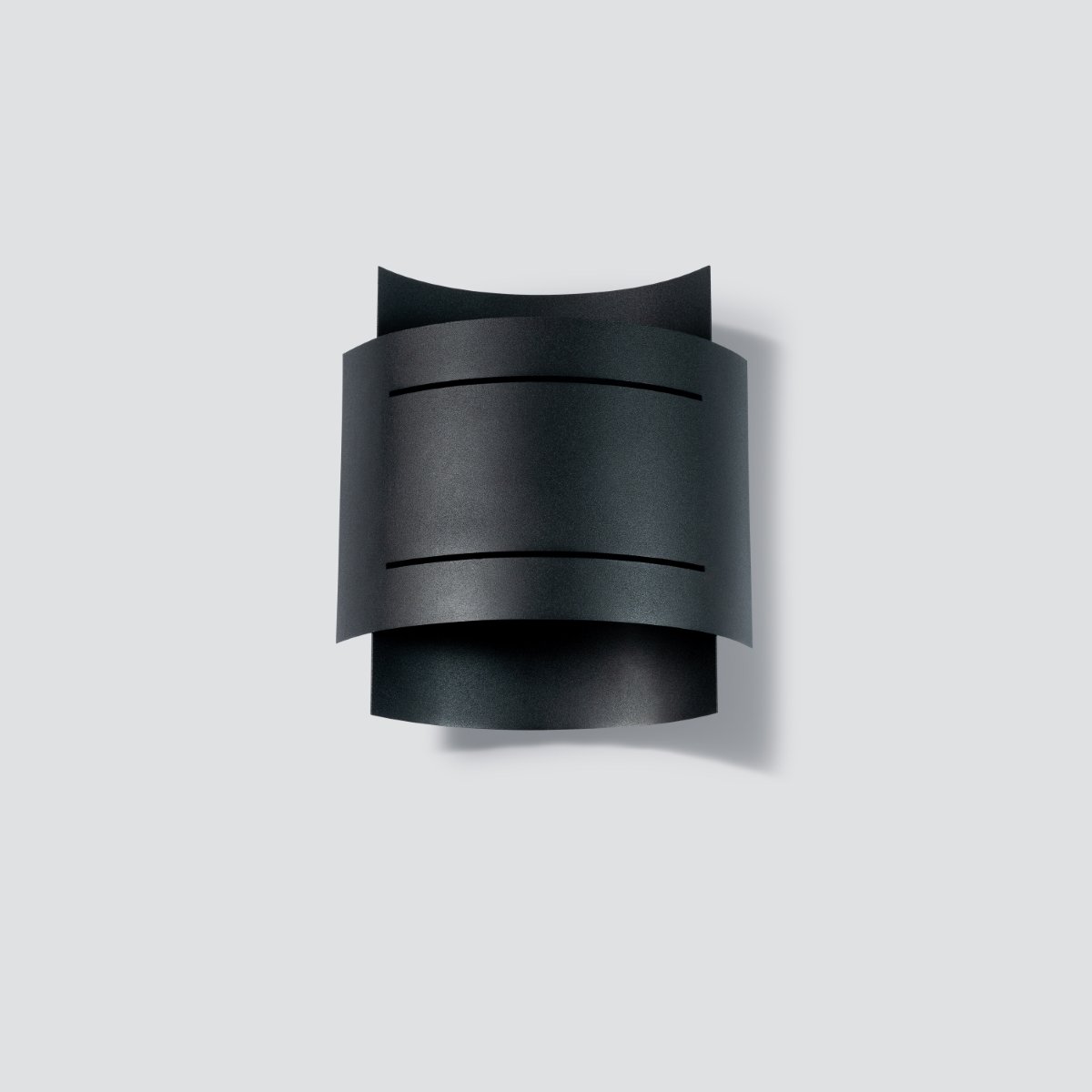 Applique Acier Noir G9 1 Hestia noir, EDEN