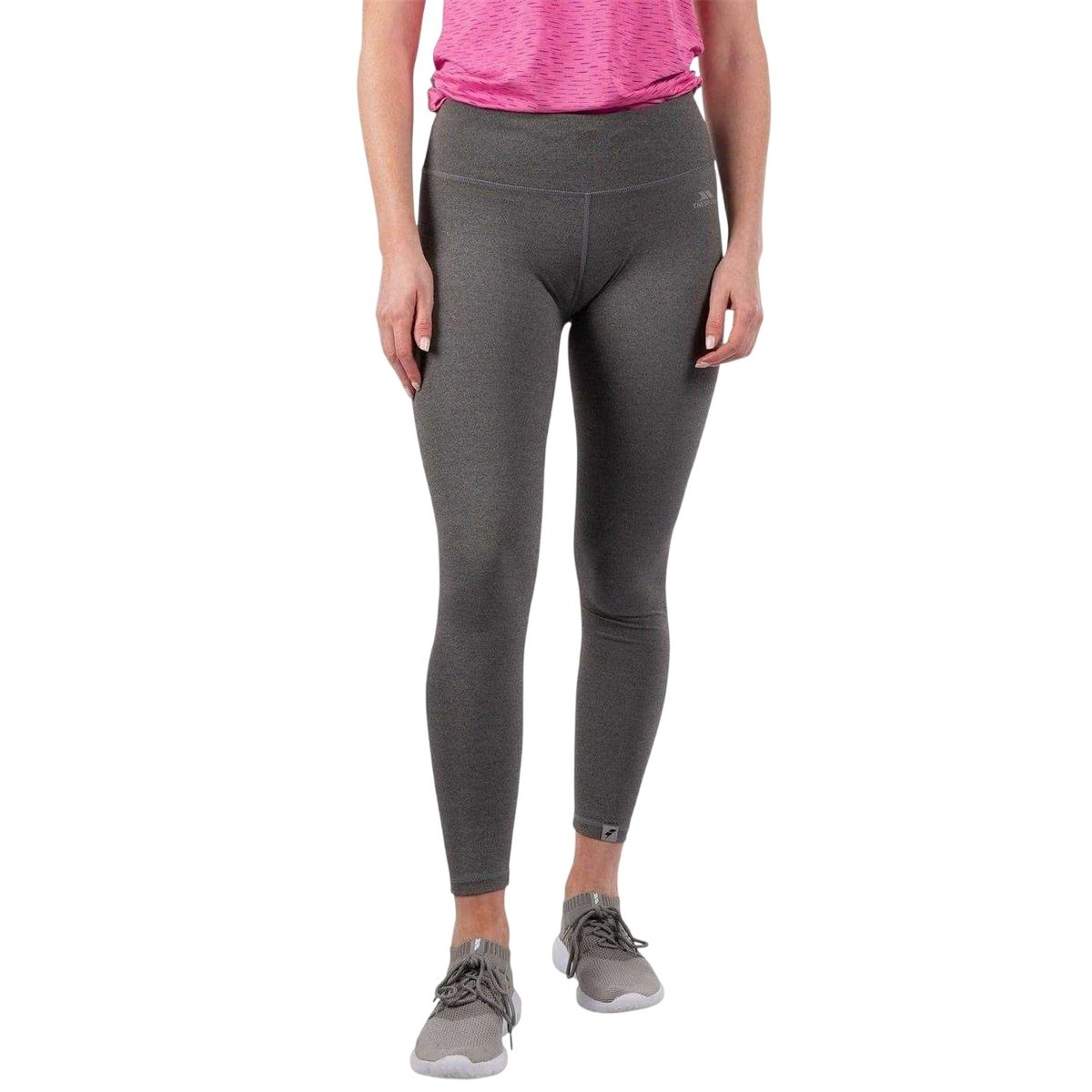Legging à taille haute VIVIEN gris chiné, TRESPASS