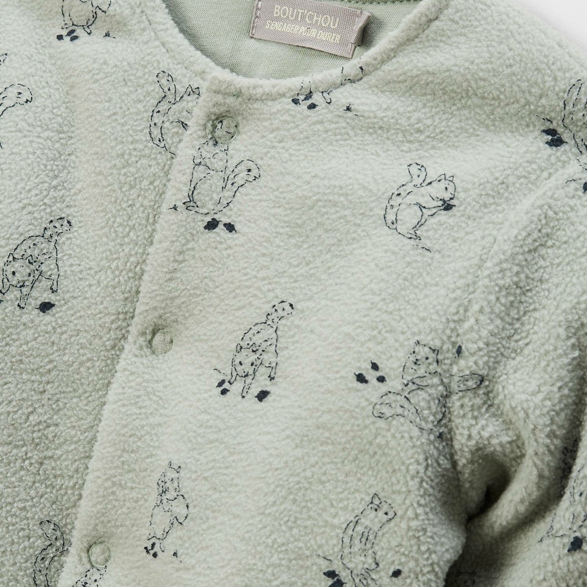 Surpyjama long imprimé agave, BOUT'CHOU