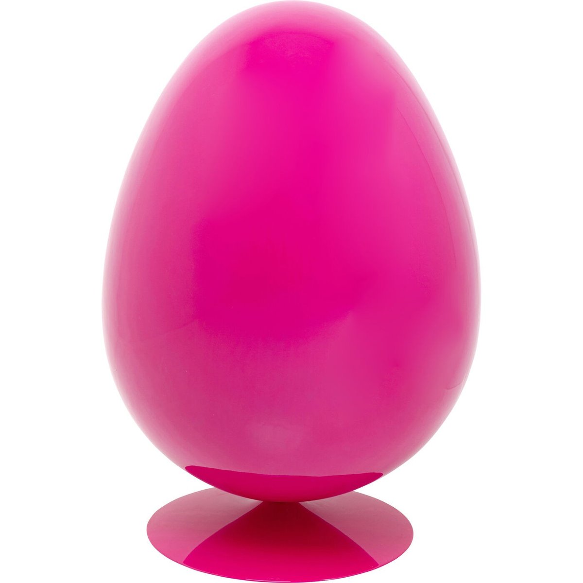 Fauteuil pivotant en fibre de verre, EYE BALL rose, KARE DESIGN