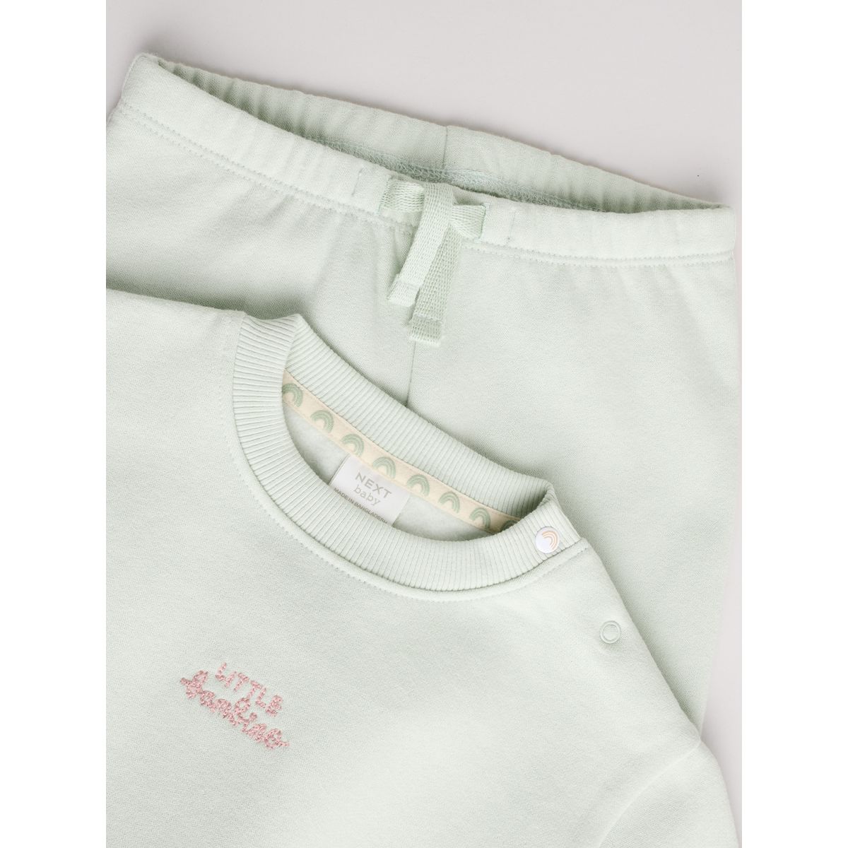 Sweat et pantalon de jogging bébé, 2 pièces vert sauge, NEXT