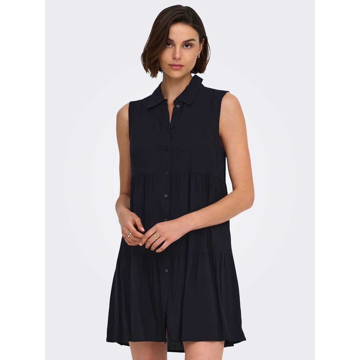 Robe Chemise black 1, ONLY