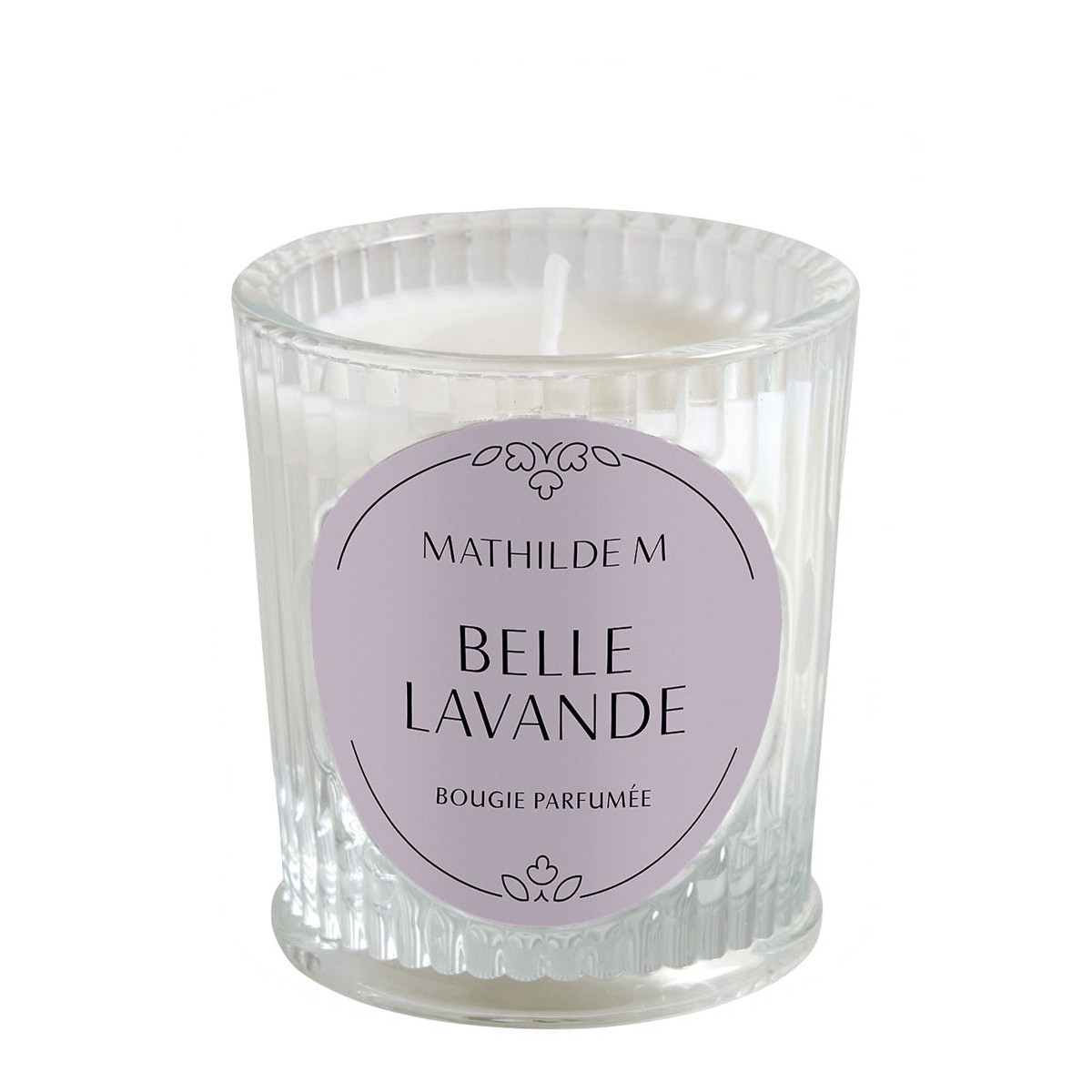Bougie parfumée 65 g - Belle Lavande transparent, MATHILDE M