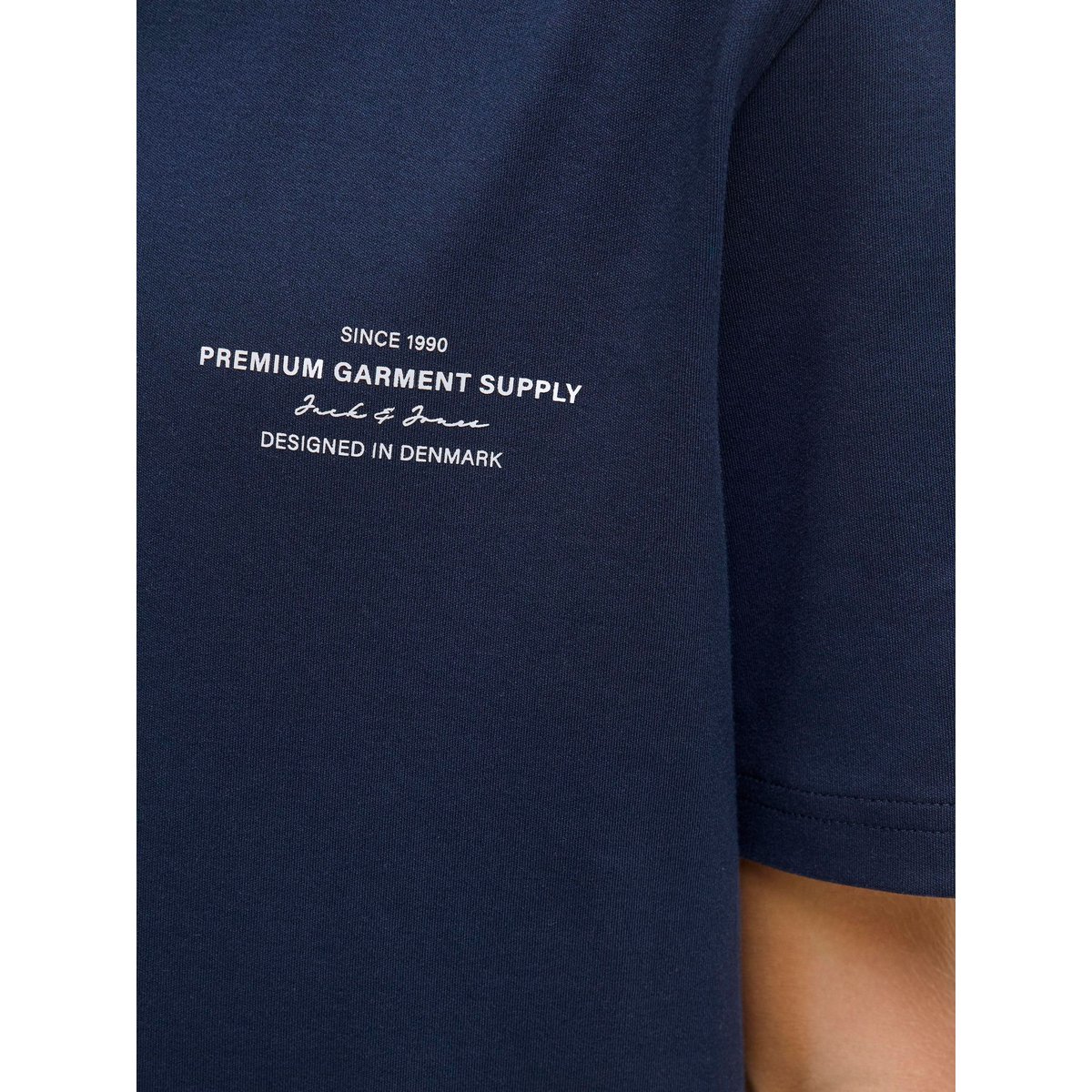 T-Shirt black iris, JACK & JONES JUNIOR