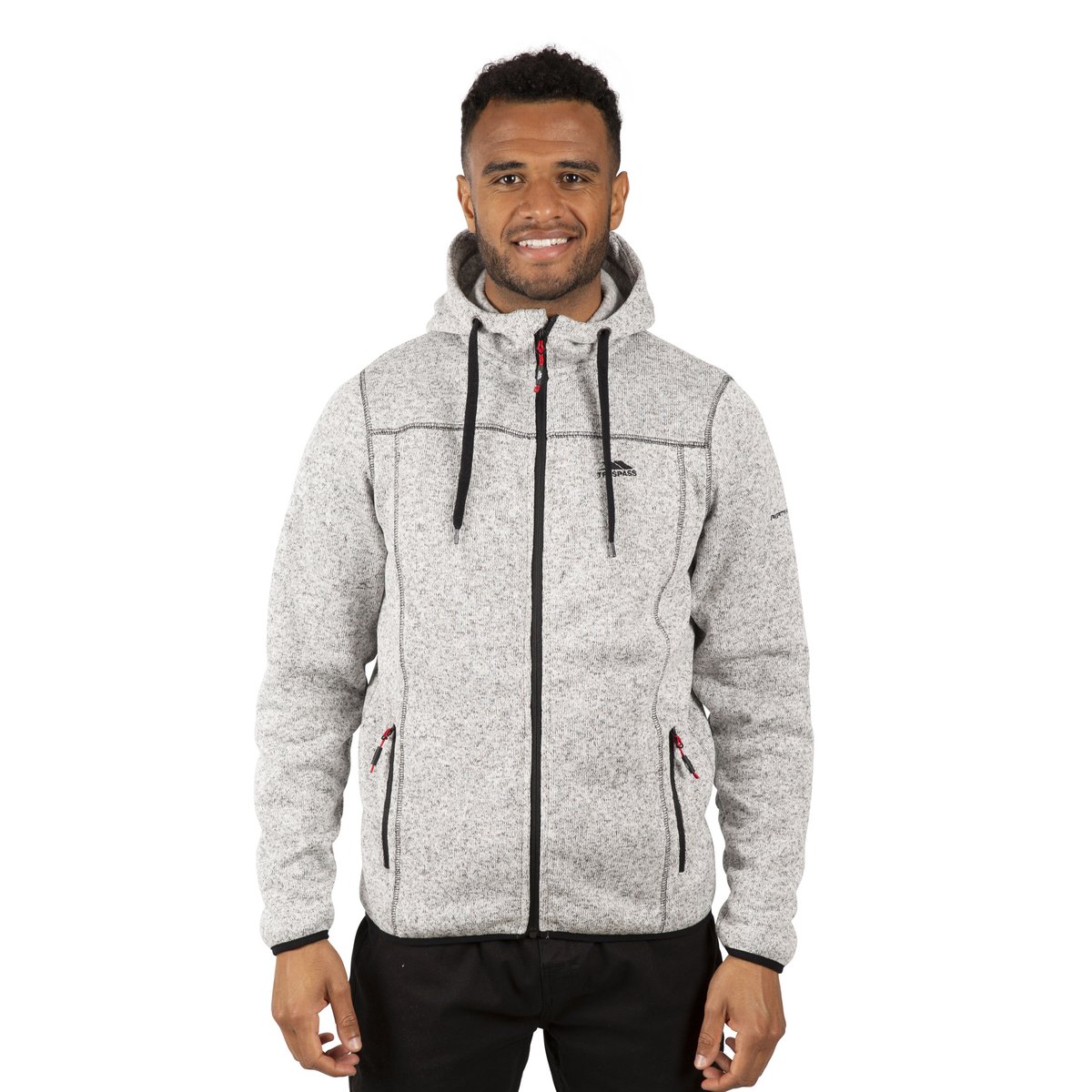 Veste polaire ODENO gris chiné, TRESPASS