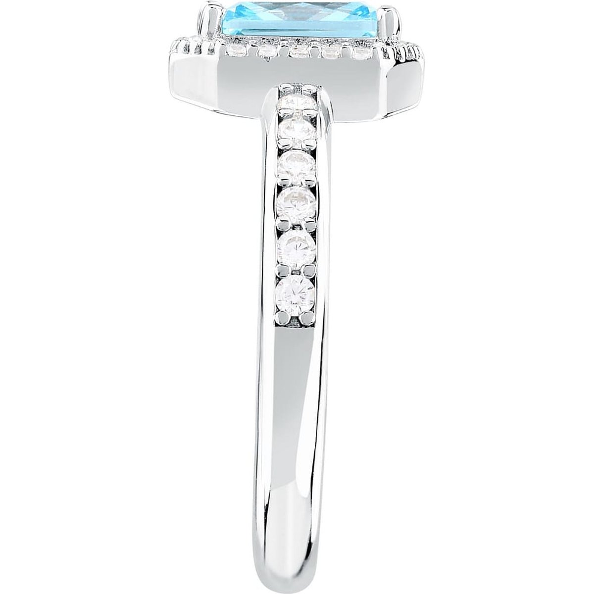 Bagues en Zircon/cristal/crystal/cubic Zirconia/recycled Silver 925/1000 et Zircon argent, MORELLATO