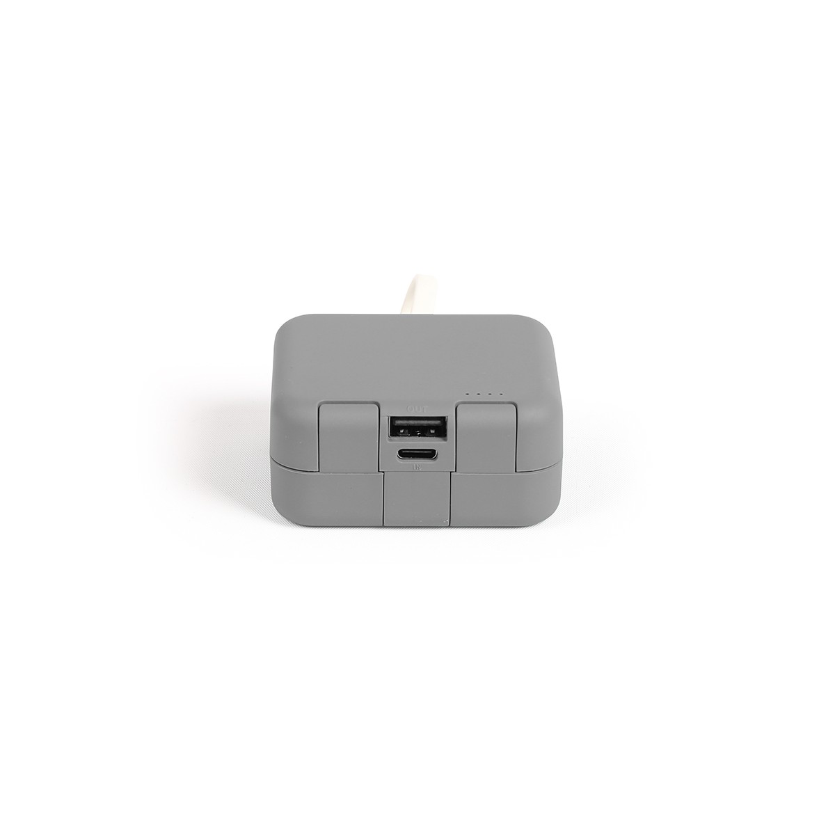 Batterie de secours support téléphone gris, LIVOO