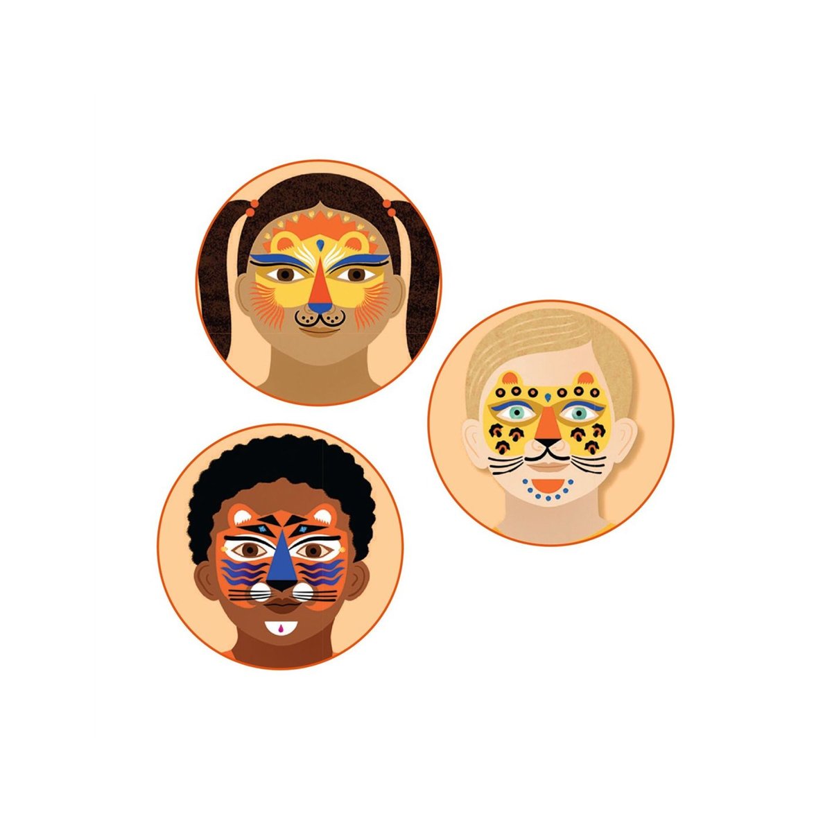 Kit de maquillage enfant rio de janeiro panthera, DJECO