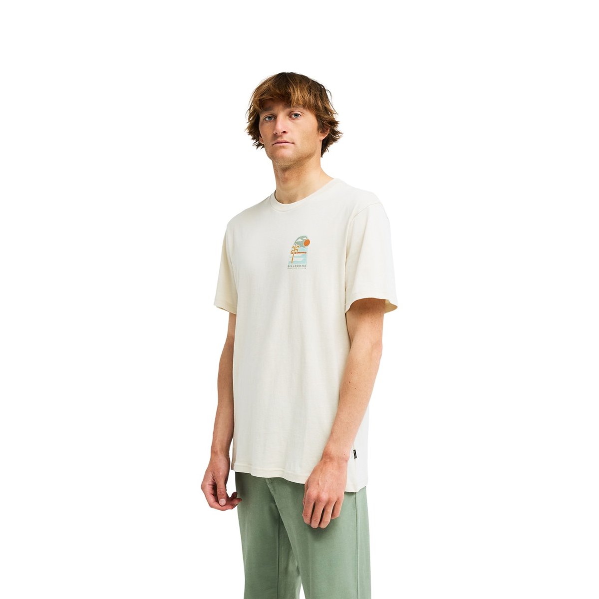 T shirt manches courtes SUNDOWN beige oatmeal, BILLABONG