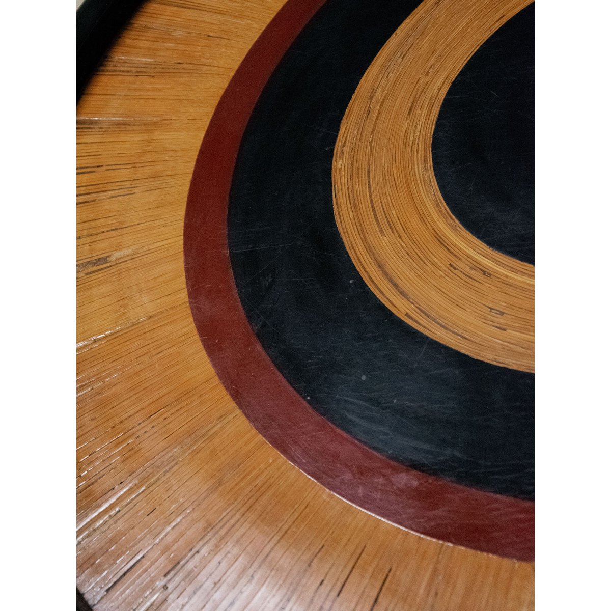 Table basse en bois japonisante Donna N°686 - Bon état bois clair, DEBONGOUT
