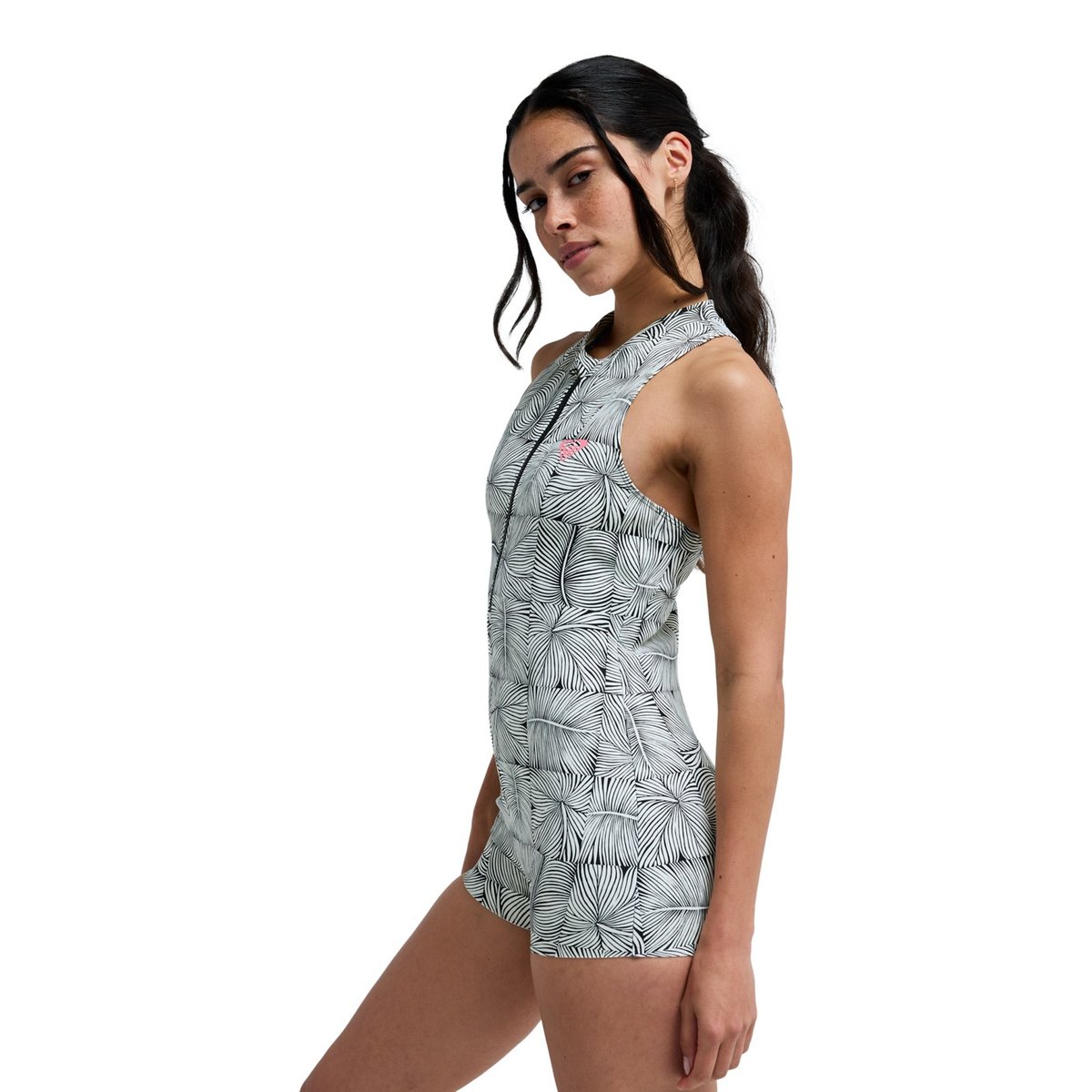 Maillot de bain une pièce Boyleg PRO SURF ONE-PIECE. noir anthracite popiscus, ROXY