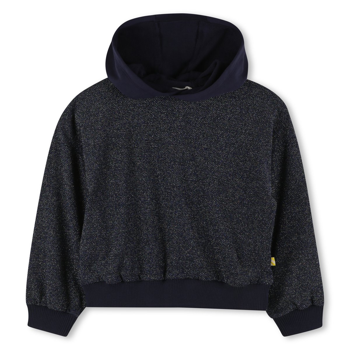 Cardigan con cappuccio indigo blue, BILLIEBLUSH