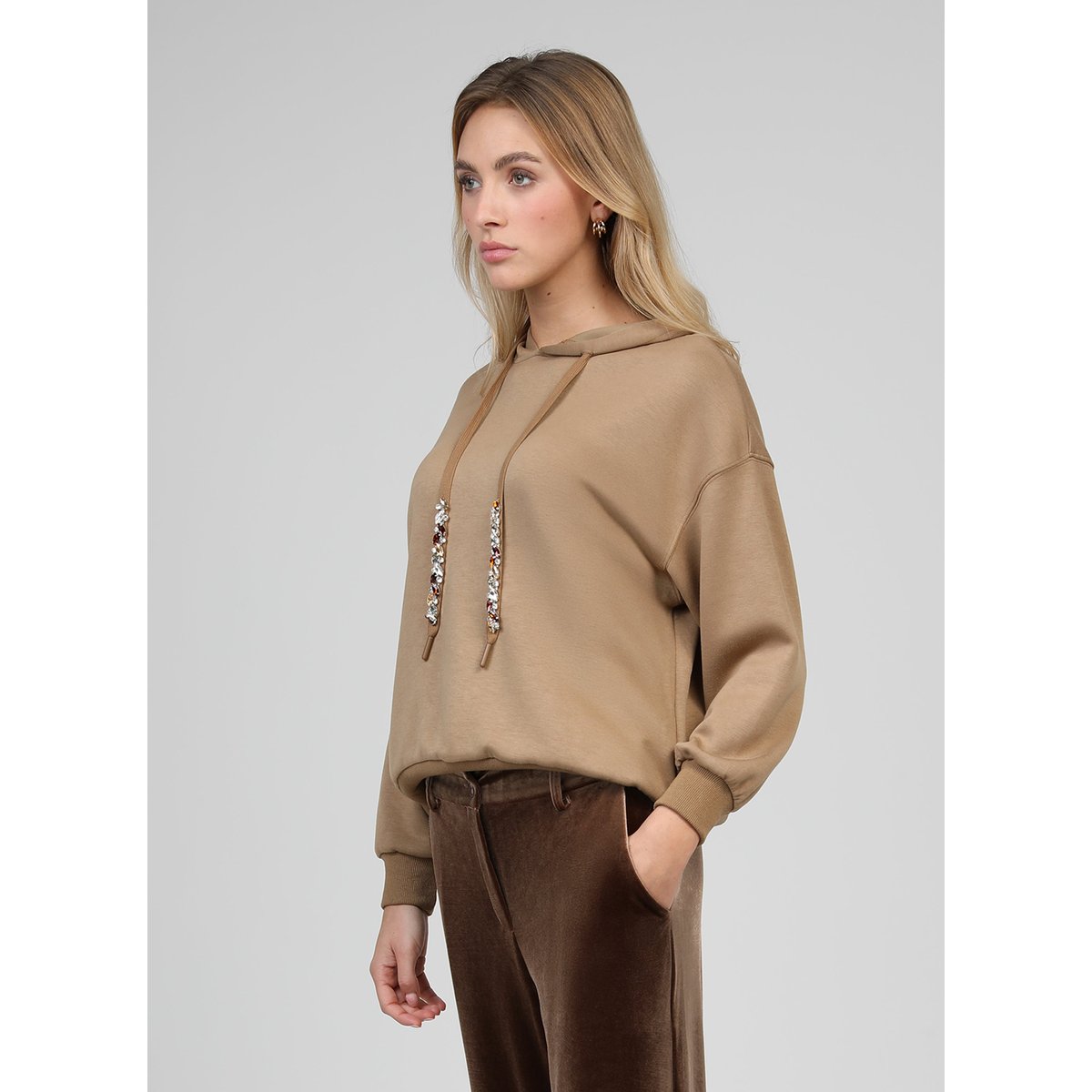 Sweat ANIKA camel, AN'GE