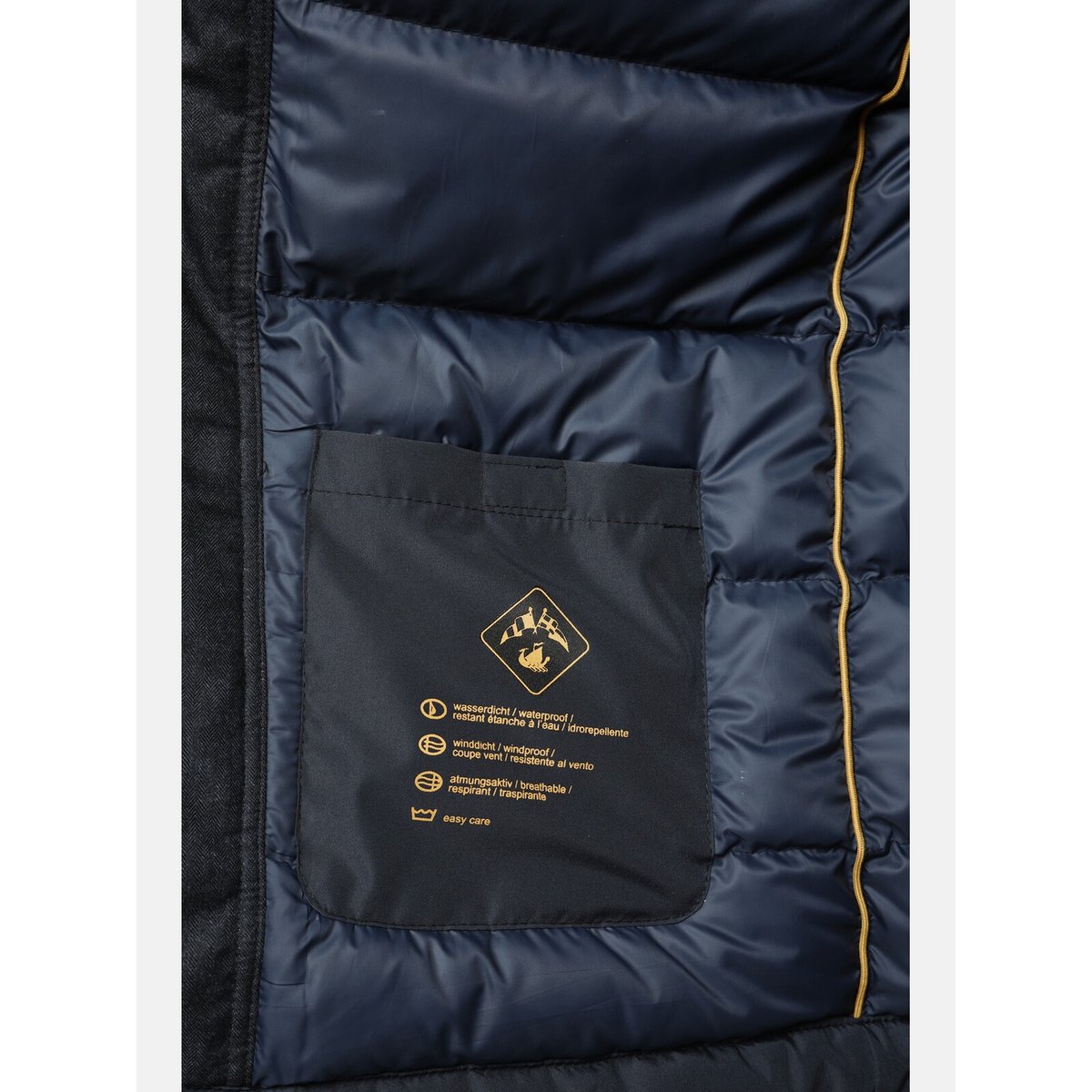 Veste outdoor BOTULFR bleu foncé, JAN VANDERSTORM