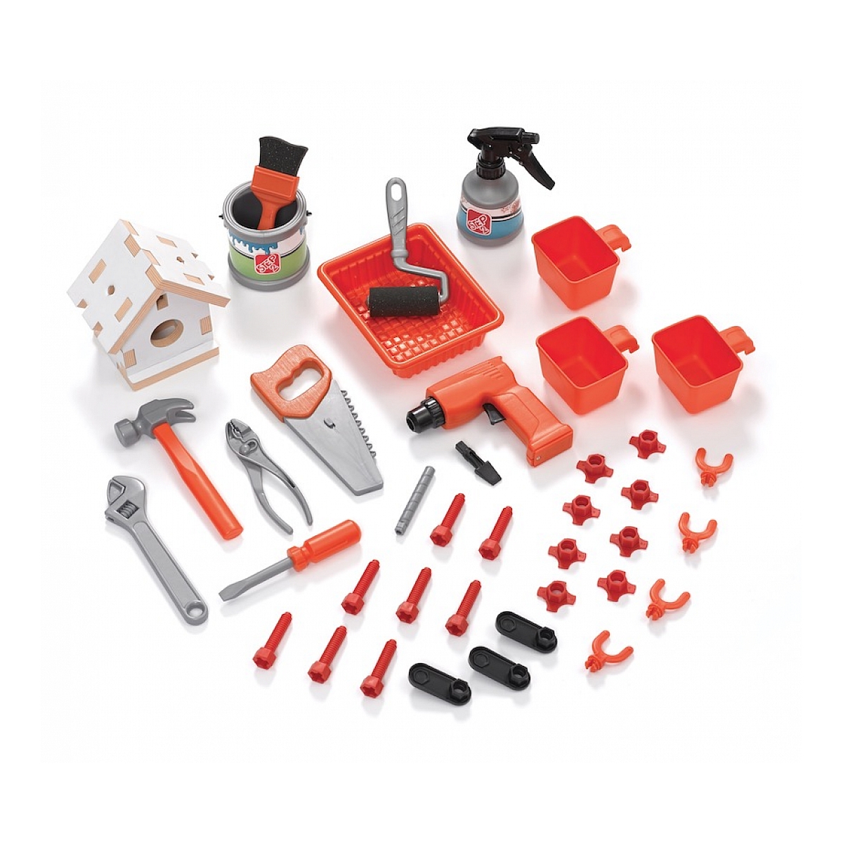 Atelier Big Builders Pro couleur unique, STEP2