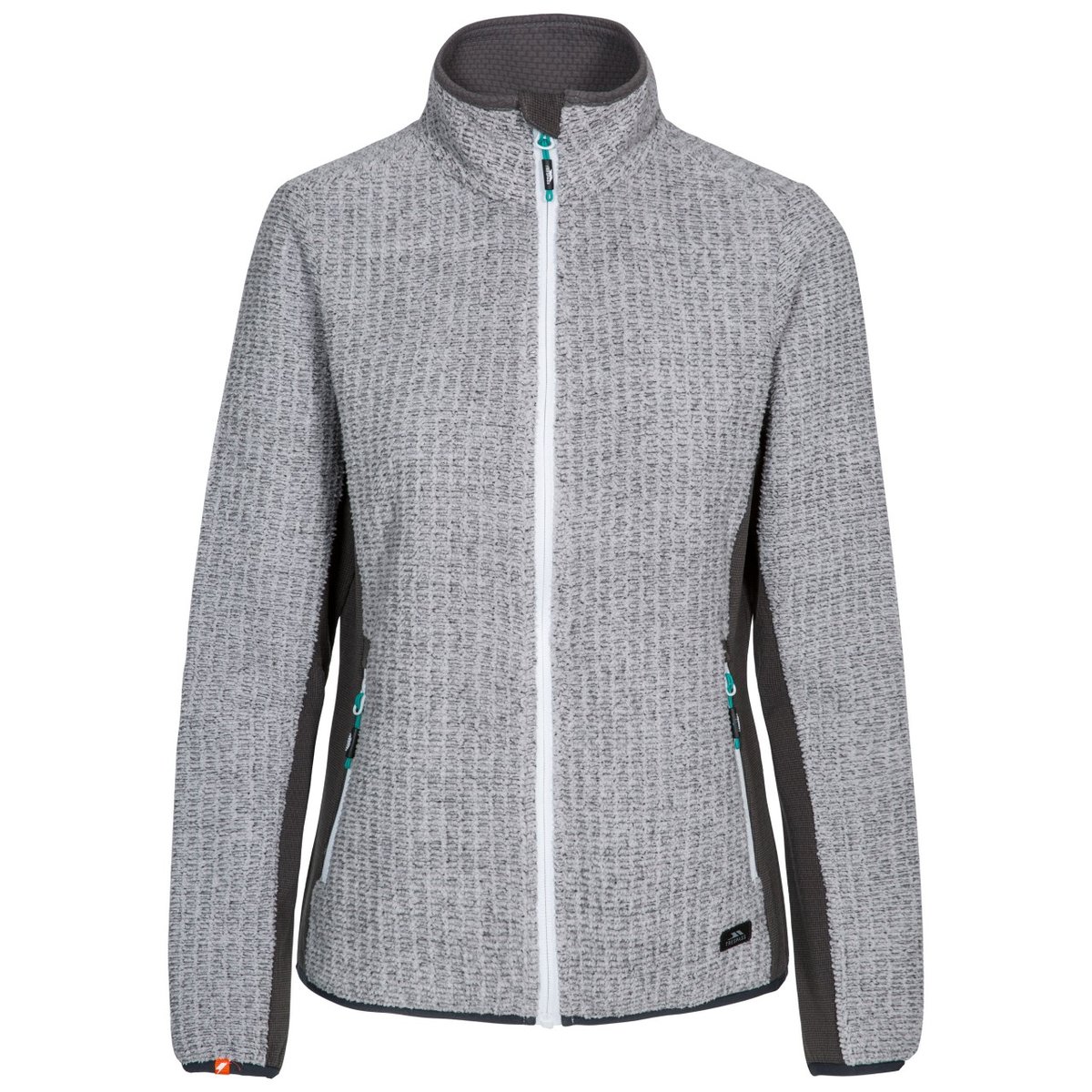 Veste polaire LIGGINS gris chiné, TRESPASS