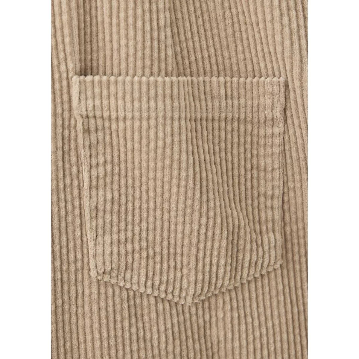 Robe chasuble velours côtelé beige, MANGO KIDS