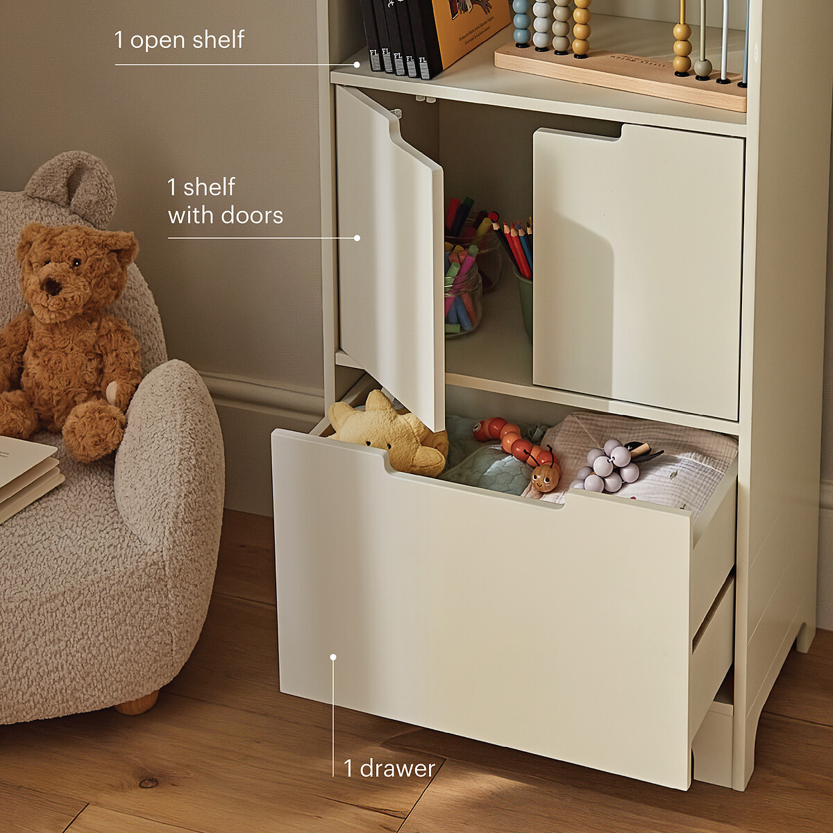 House Storage Unit off-white, CUDDLECO