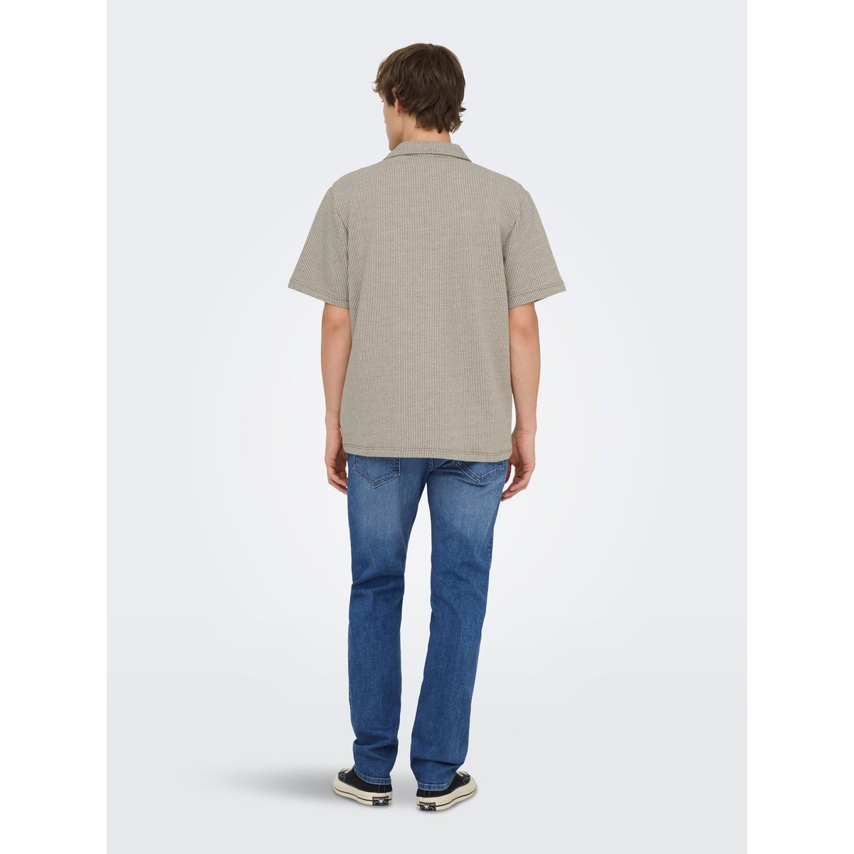 Chemise De Vacances coffee bean 1, ONLY & SONS