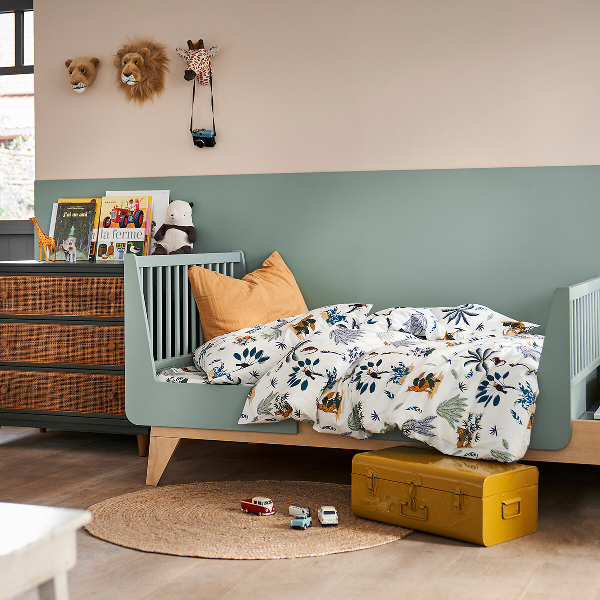 Tapijt in jute, Aftas, Ø100 cm naturel, LA REDOUTE INTERIEURS