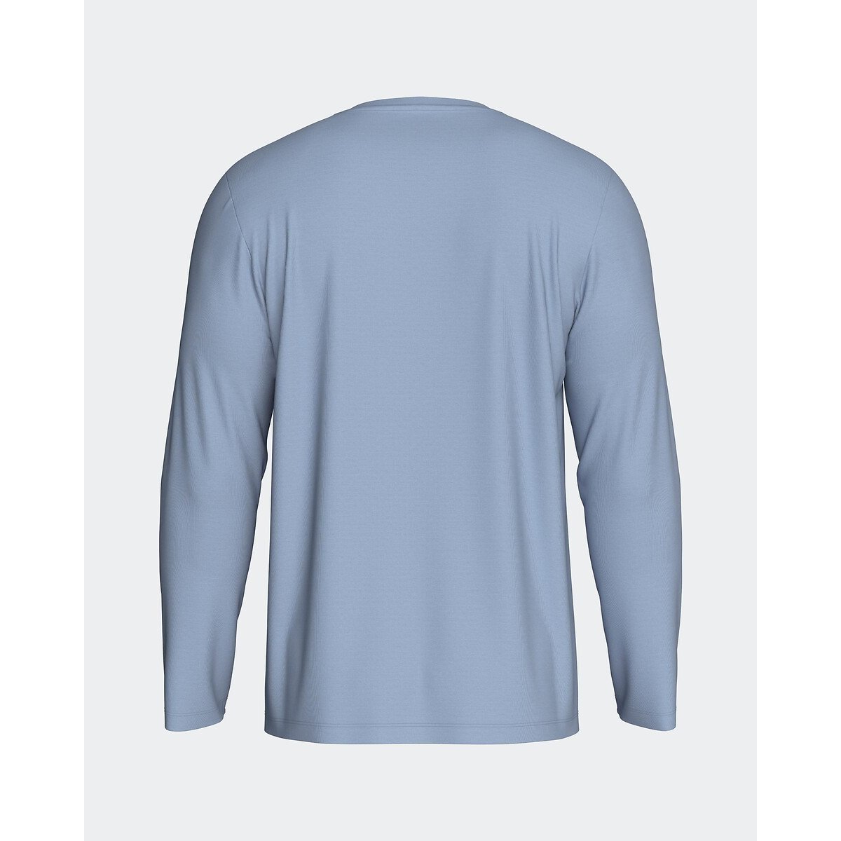Pigiama lungo, pantaloni a tinta unita blu + marine, EDEN PARK
