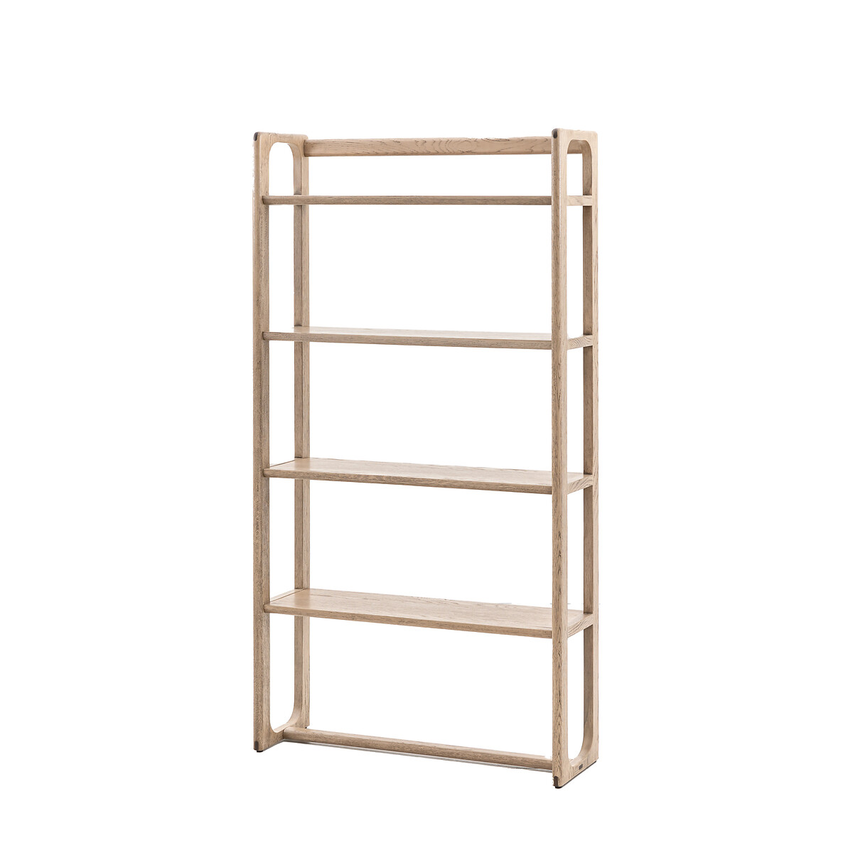 Fallon Smoked Oak Open Display Shelving Unit smoked oak, ÉDITÉ