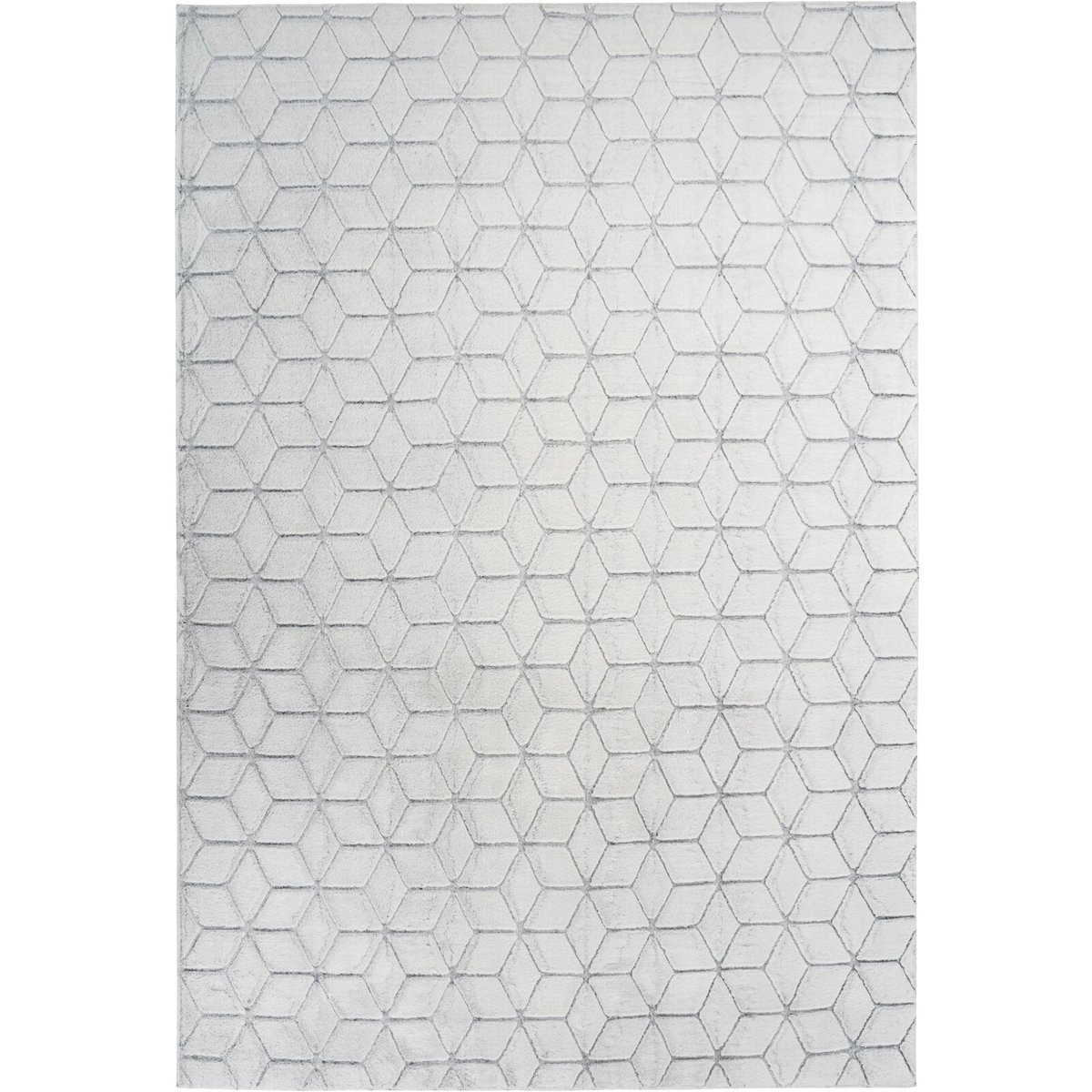Tapis rectangulaire, VIVICA blanc, anthracite, ARTE ESPINA