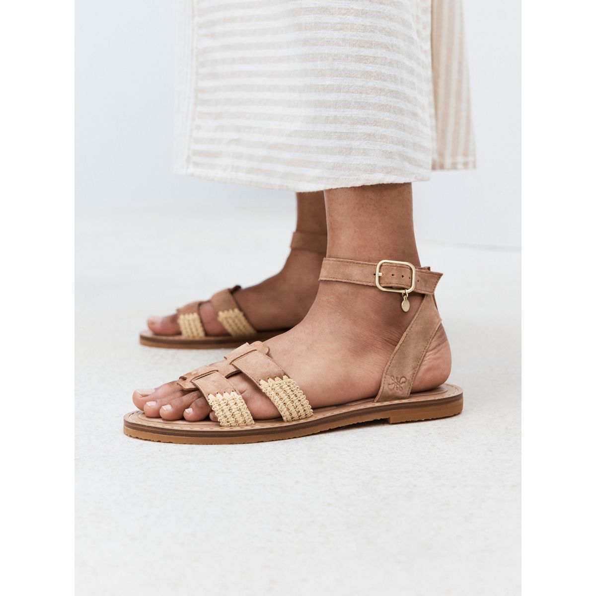 Sandales camel/marron, NEXT