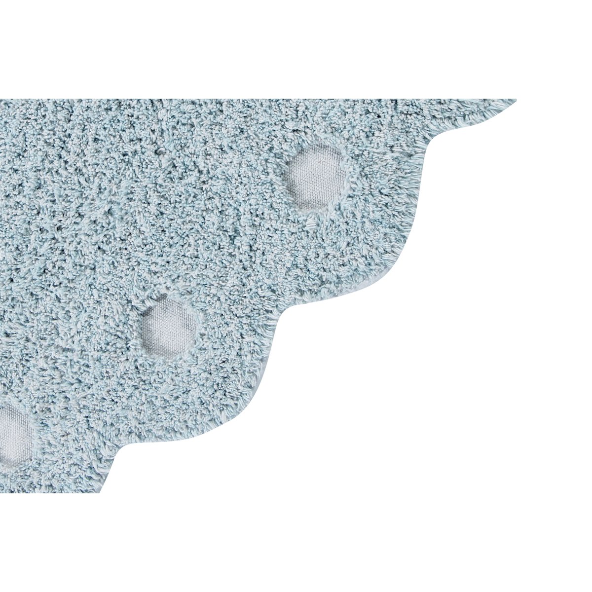 Tapis ovale en coton Pomme de pin COTTON WOODS gris, LORENA CANALS