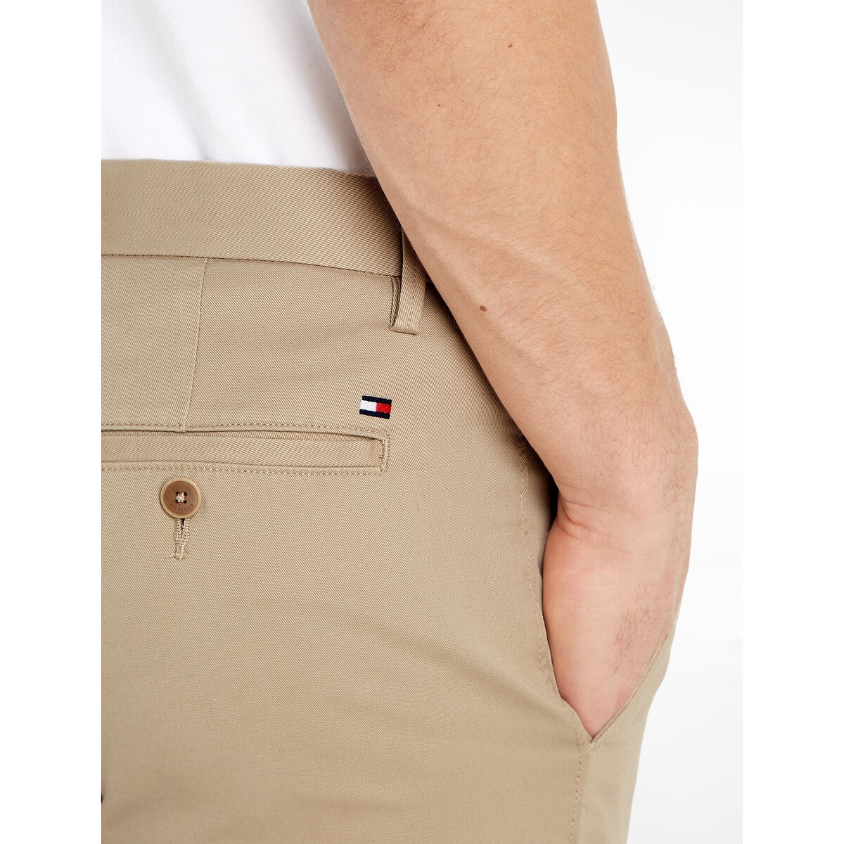 Pantalon chino Bleecker 1985  beige, TOMMY HILFIGER