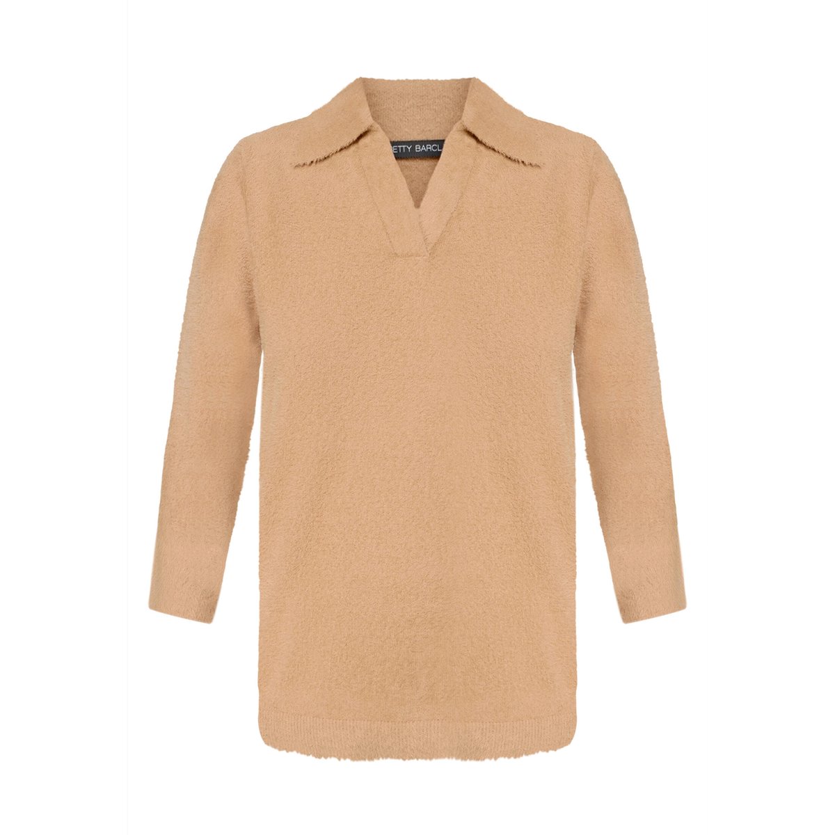Pull-over en maille à manches 3/4 beige, BETTY BARCLAY