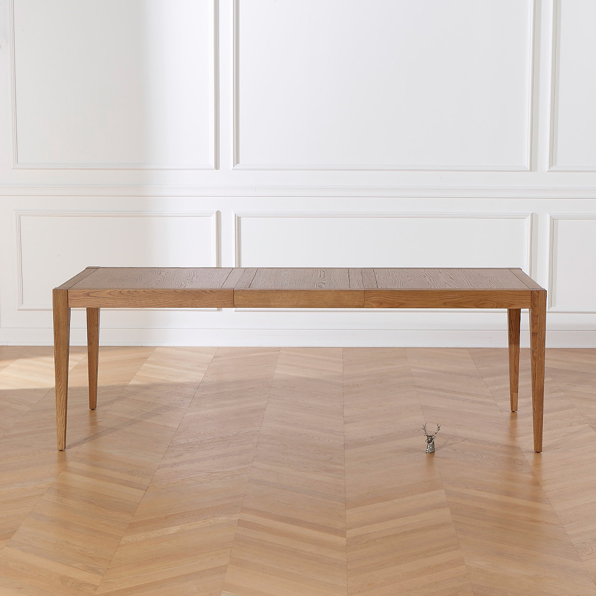 Table à rallonge 10 couverts en chêne, 167 à 227 cm MONTANA marron, ROBIN DES BOIS