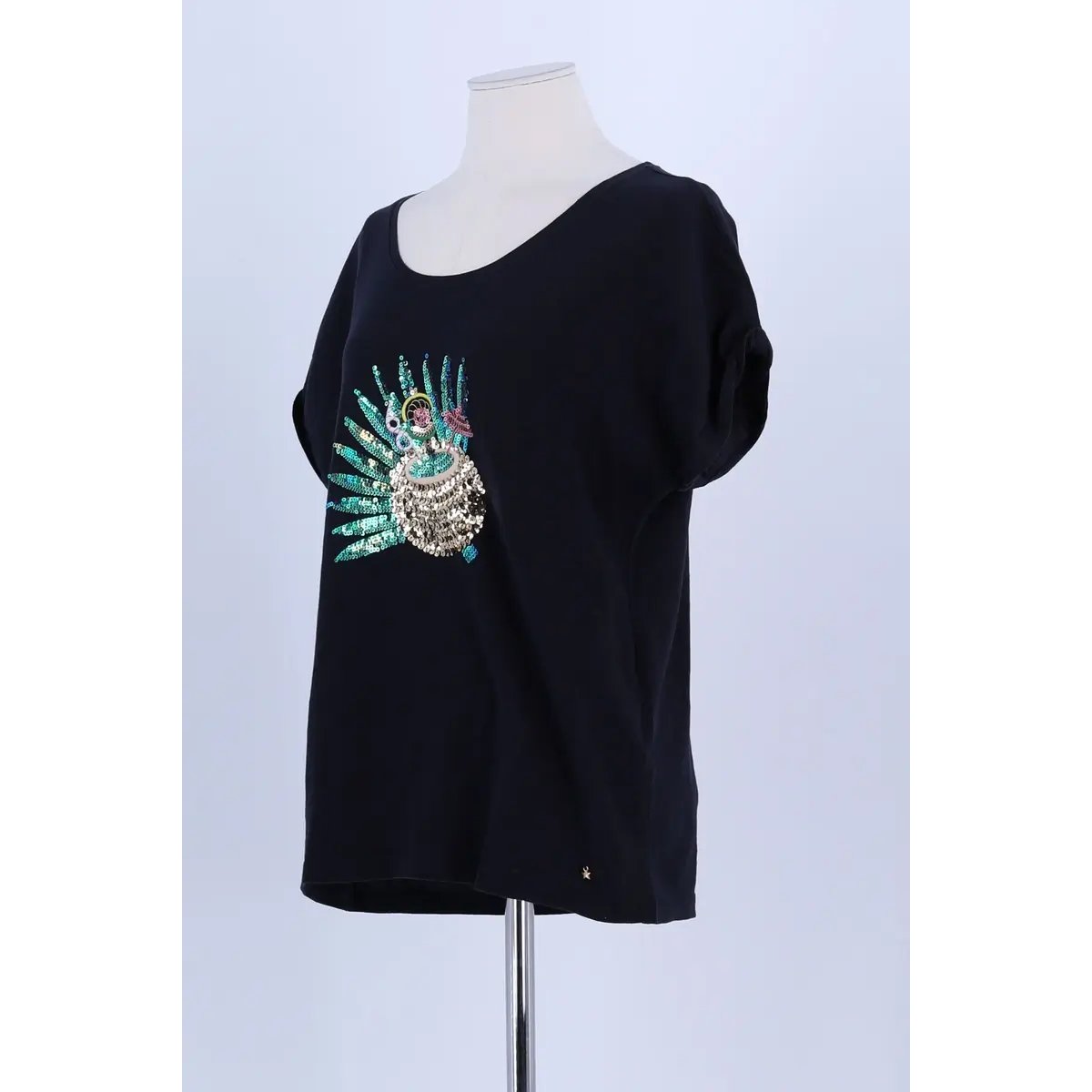 T-shirt - Très Bon État marine, DES PETITS HAUTS