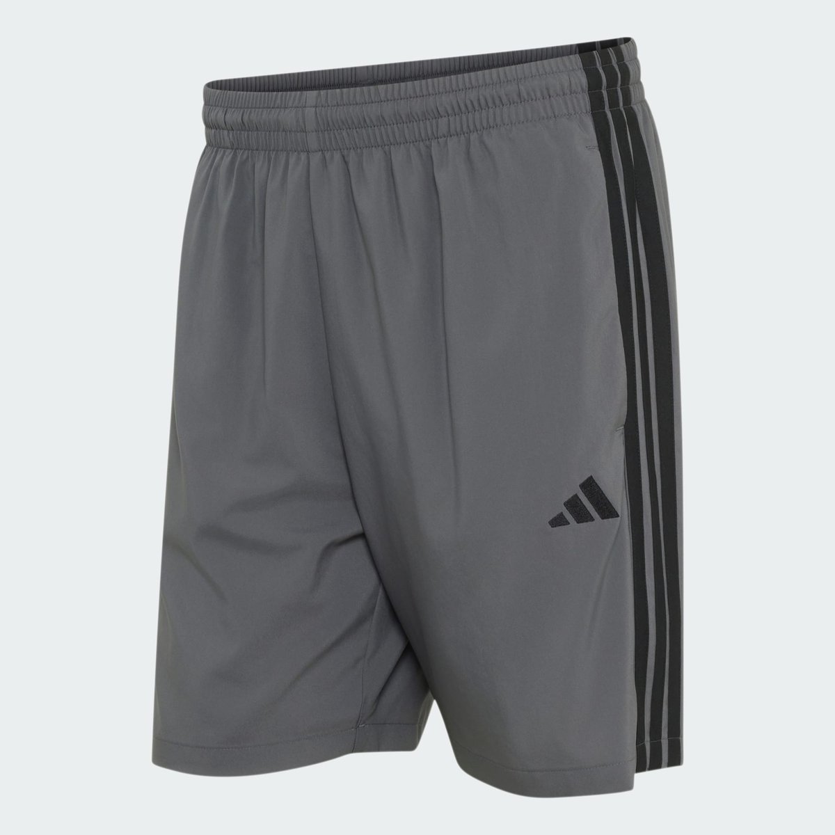 Short En Toile 3 Bandes Chelsea Lite Essentials Short En Toile 3 Bandes Chelsea Lite Essentials grey five / black, ADIDAS SPORTSWEAR