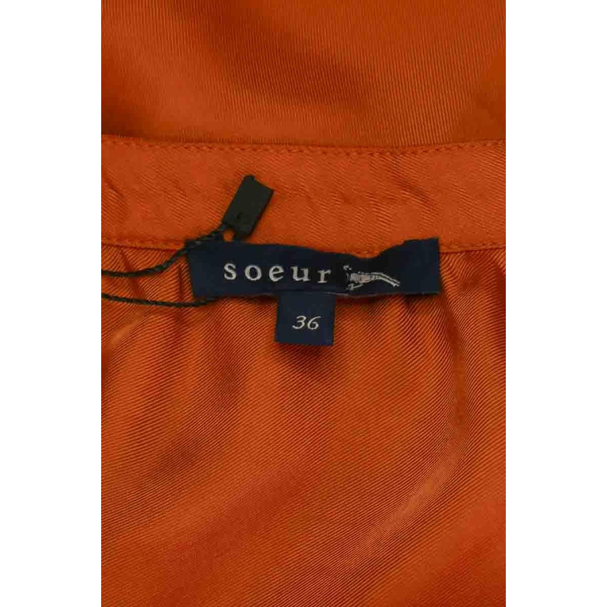 Top sans manche - Très Bon État orange, SOEUR