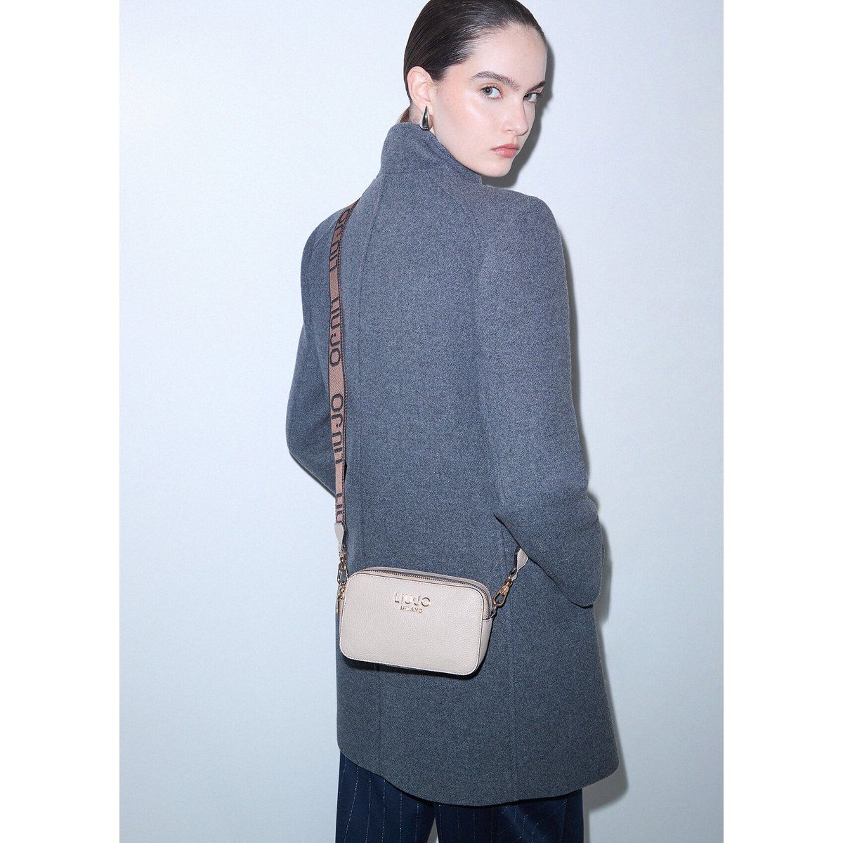 Petit sac bandoulière blanc, LIU JO