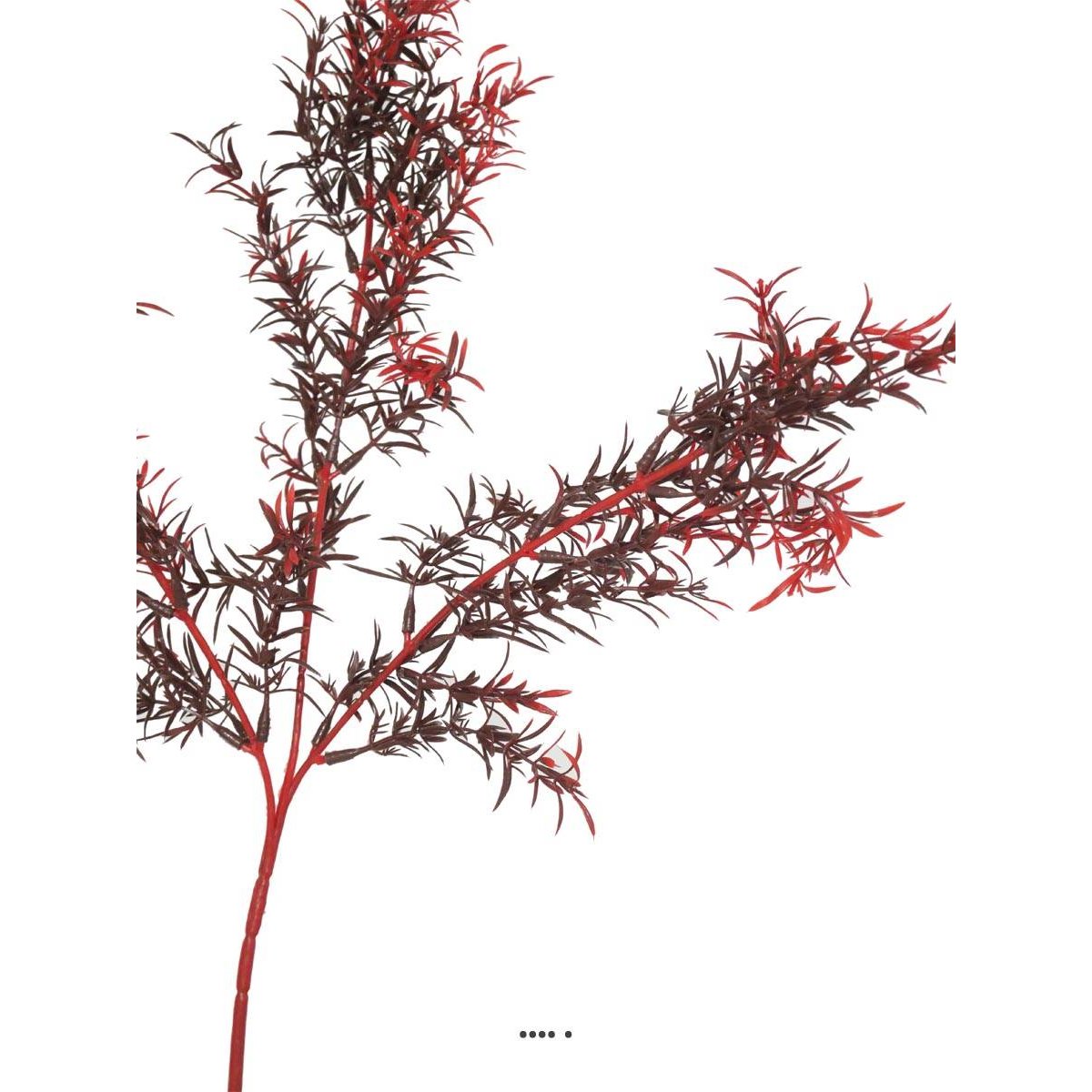 Branche de feuilles de Mirte artificielle rouge, ARTIFICIELLES