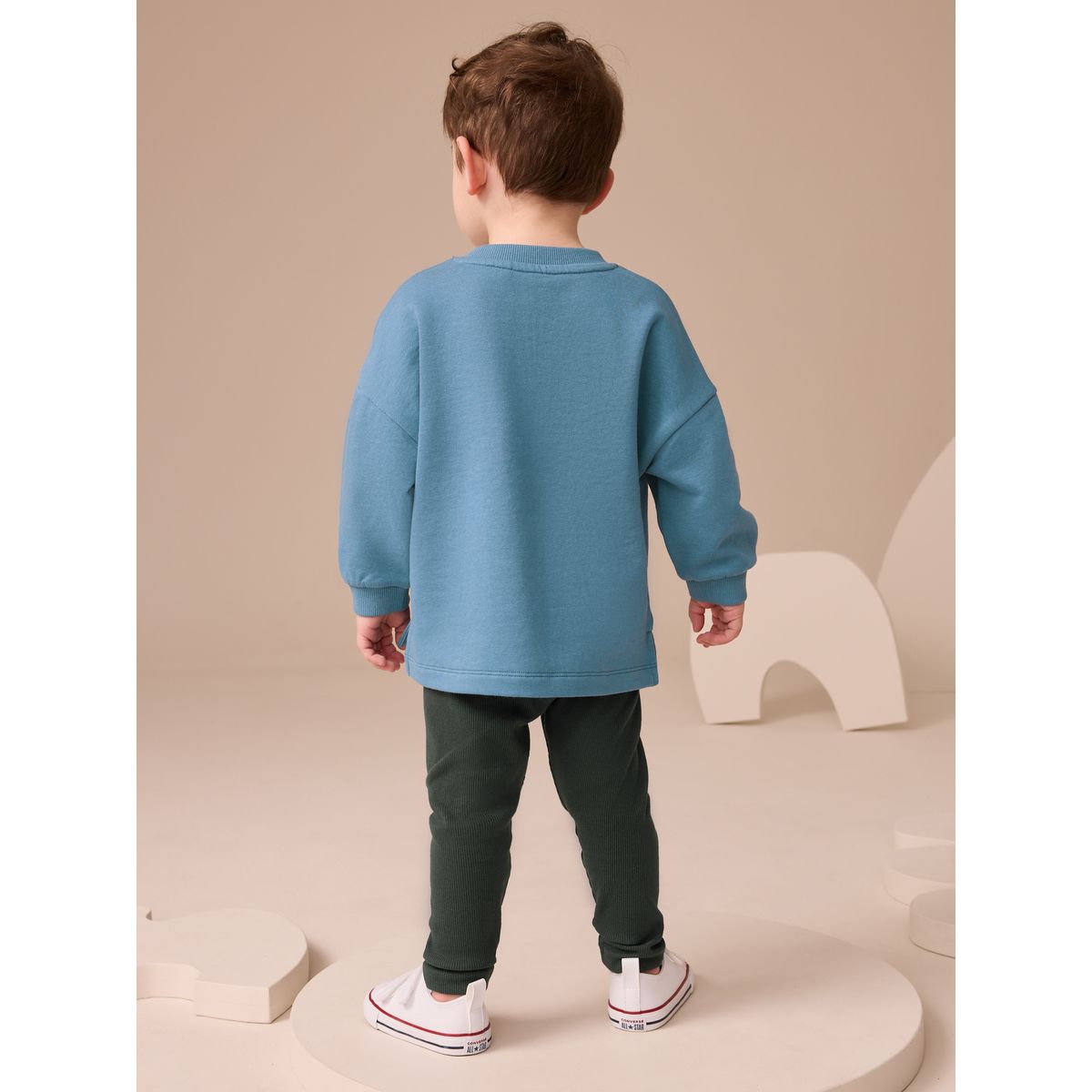 Ensemble haut et legging bleu, NEXT